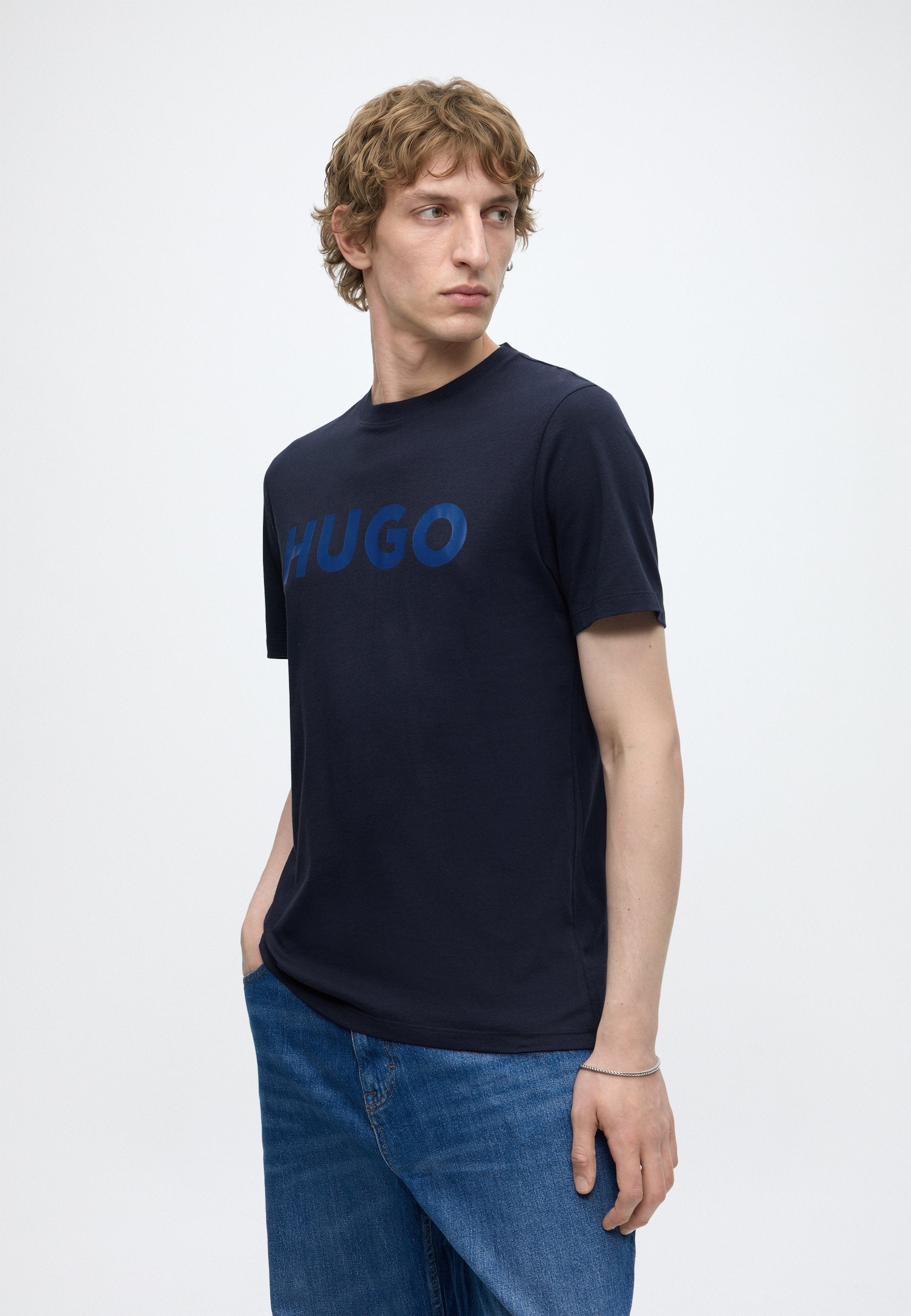 DULIVIO - Print T-shirt - dark blue