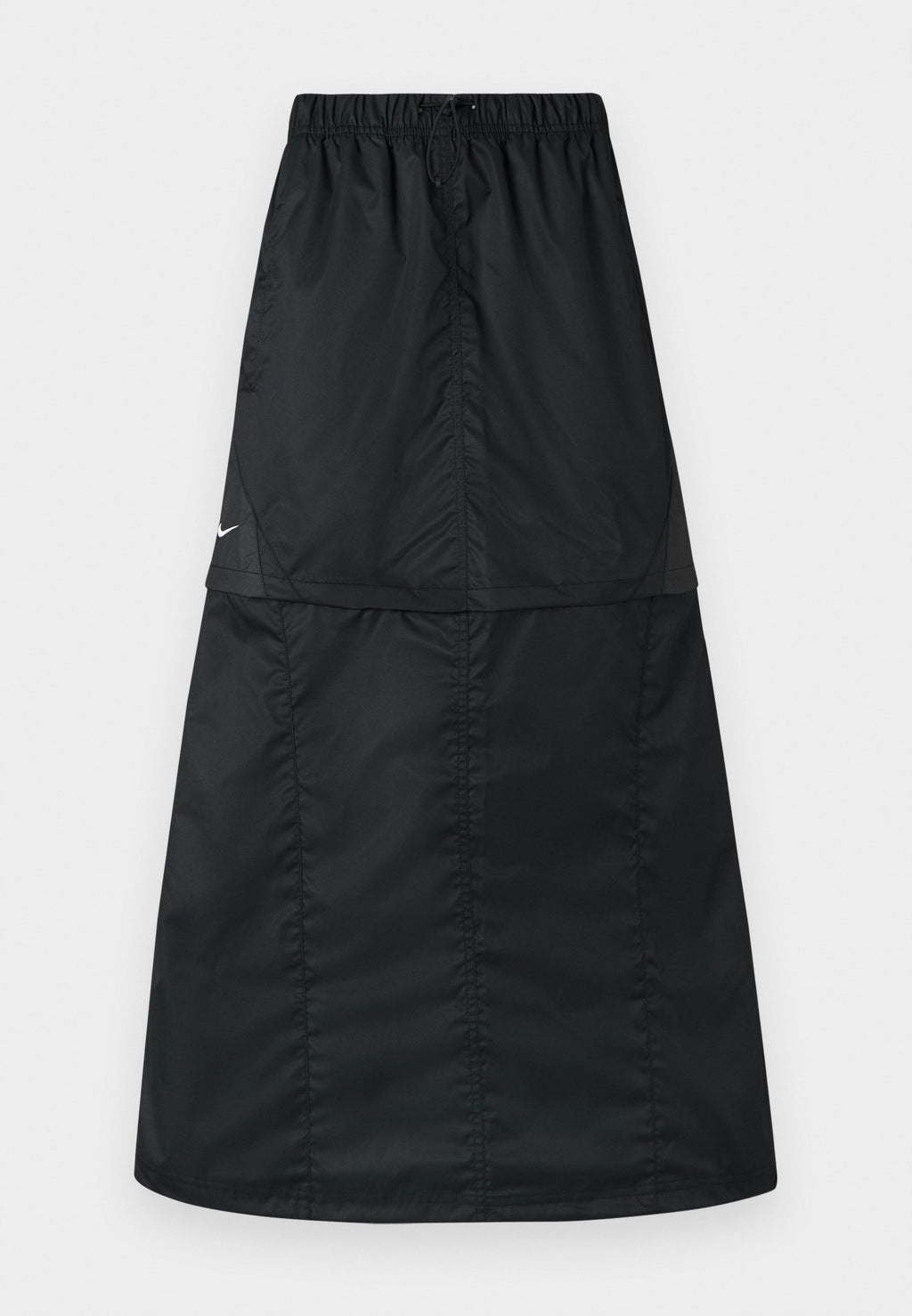 JUPE ZIP OFF SKIRT SHOX - Mini-jupe - black/anthracite/black