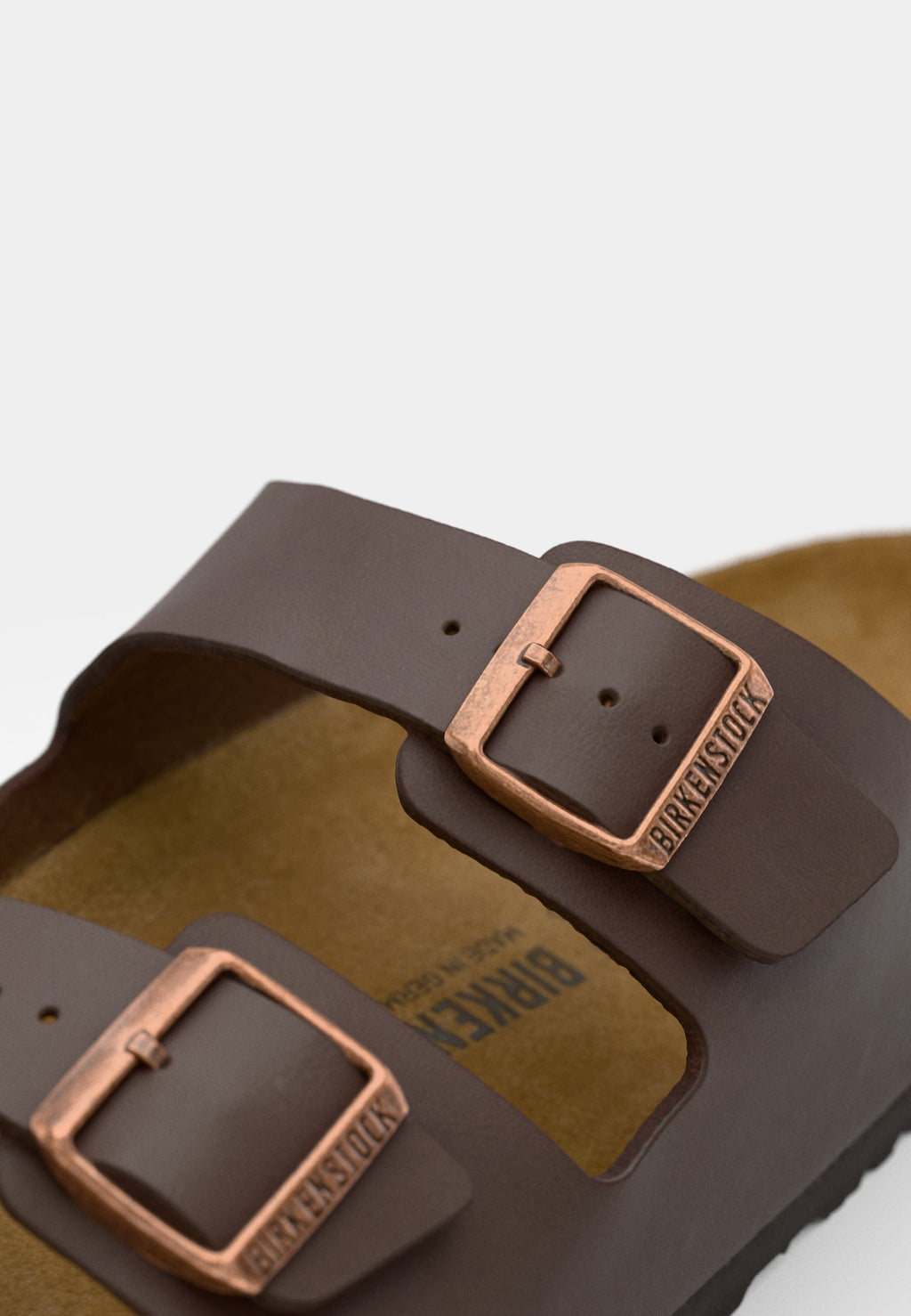 ARIZONA BF DARK BROWNN - REGULAR - Sandals - dark brown