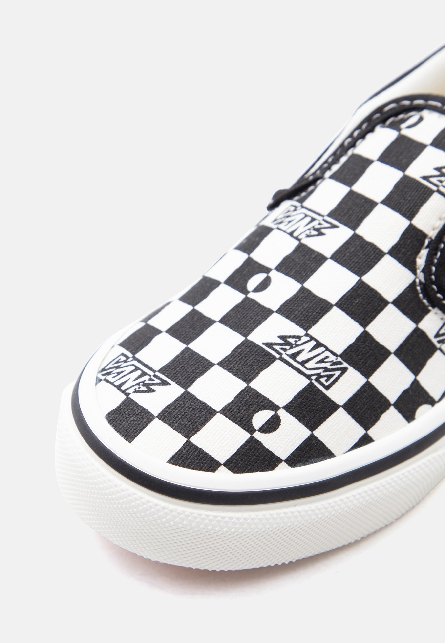 CLASSIC SLIP ON UNISEX - Slip-ons - black/white