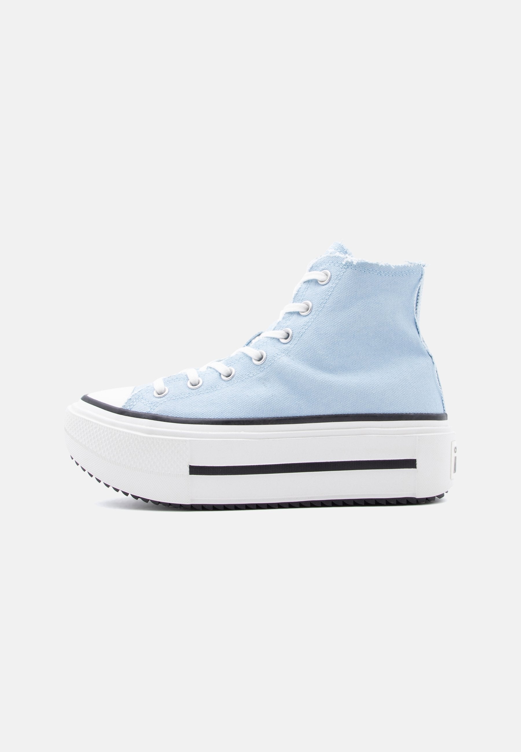 CHUCK TAYLOR ALL STAR LIFT DOUBLE STACK - High-top trainers - clear skies/vintage white/black