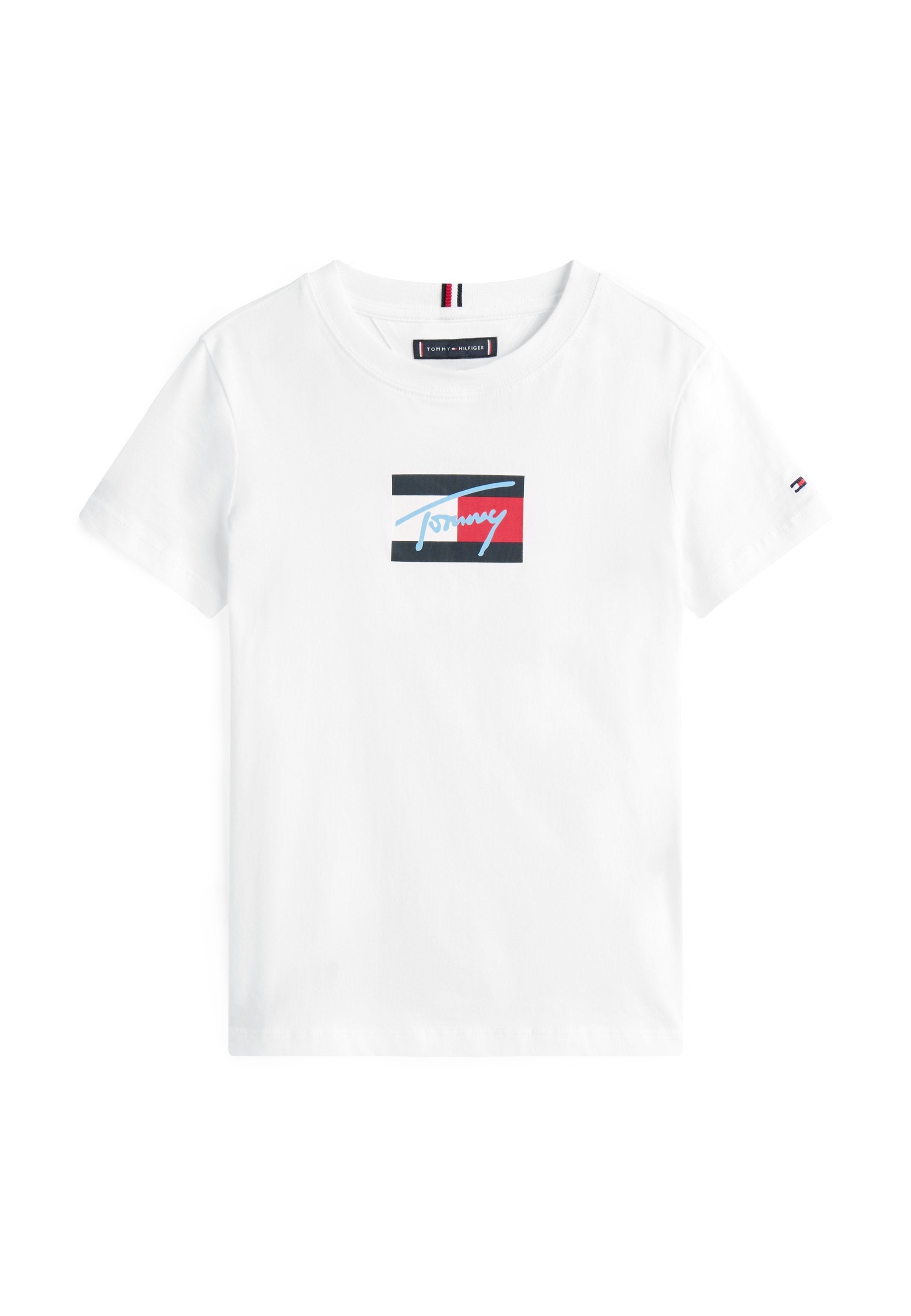 BAYRAK UNISEX YAZILI T-Shirt - Beyaz