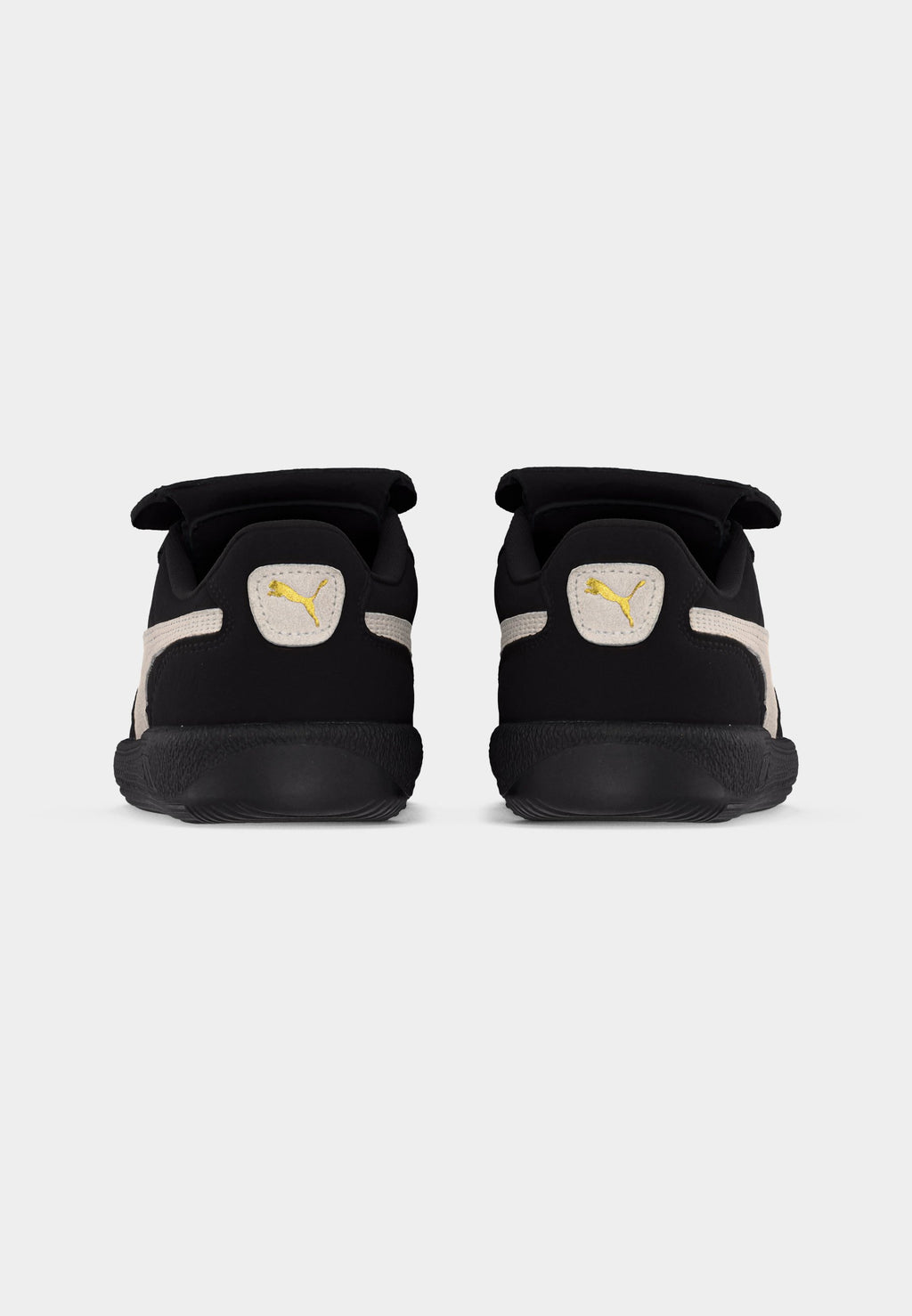 PALERMO PREMIUM JR UNISEX - Trainers - black/warm white/gold-coloured
