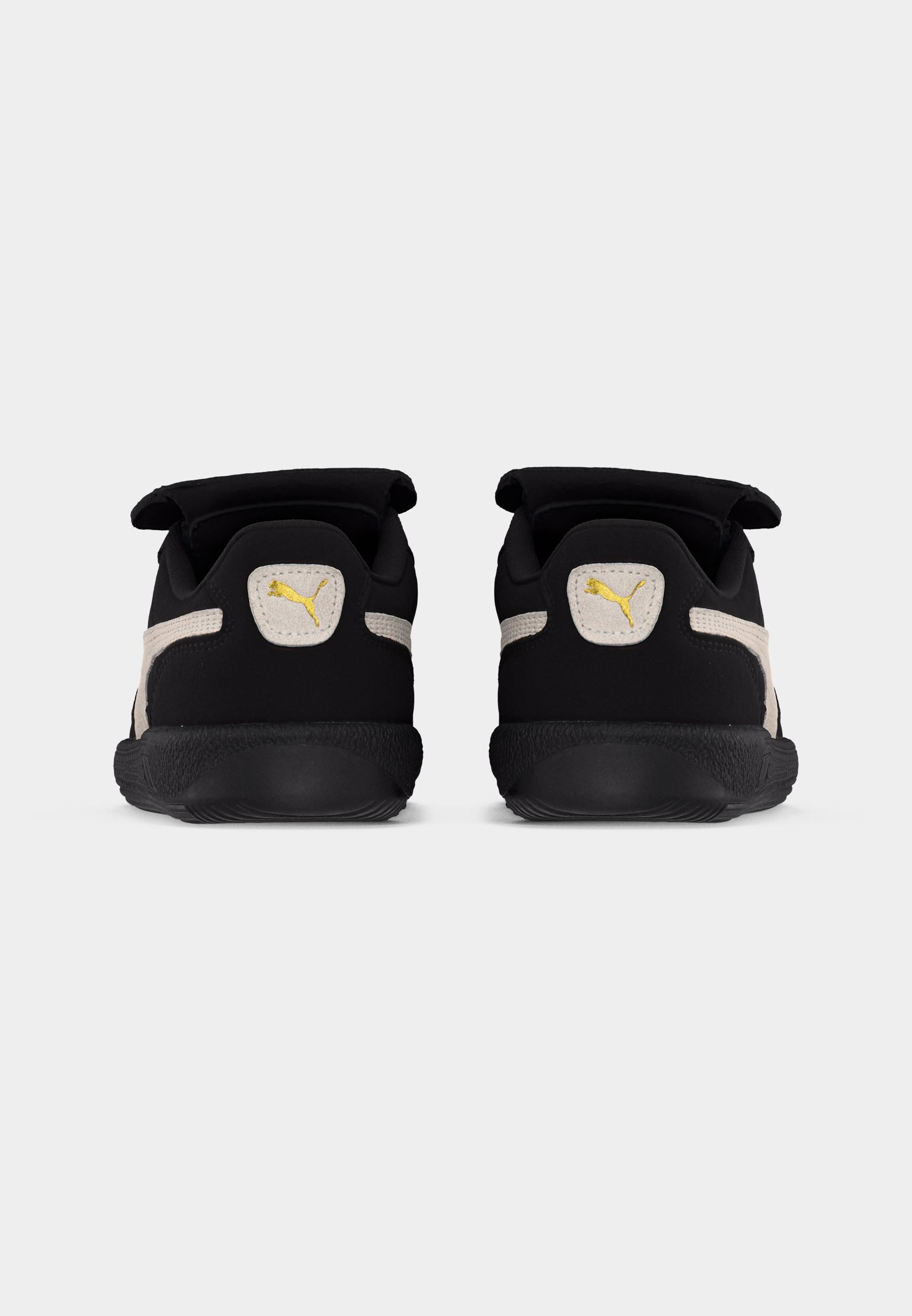 PALERMO PREMIUM JR UNISEX - Trainers - black/warm white/gold-coloured