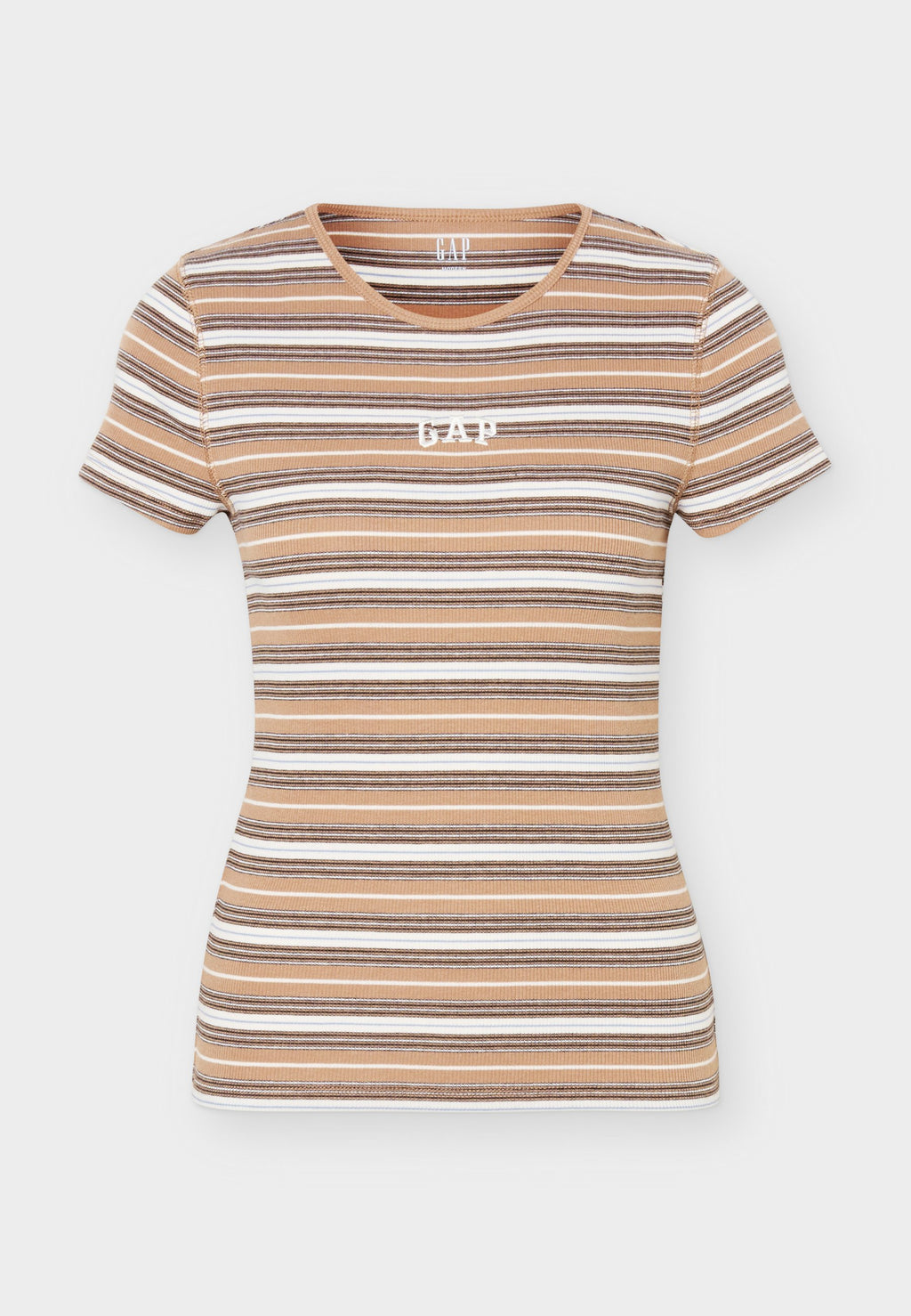 LOGO TEE - Print T-shirt - brown