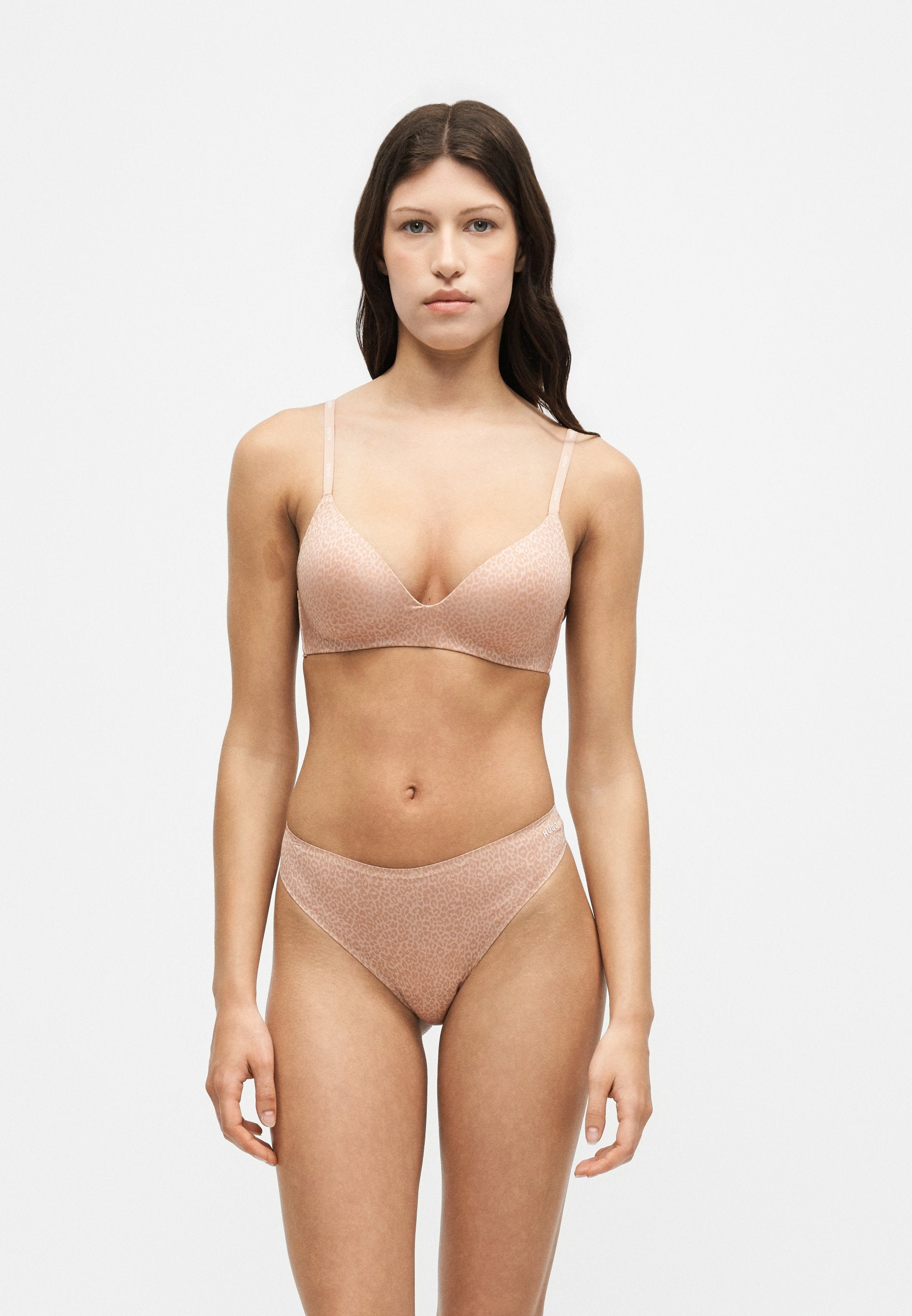 Push-up bra - light beige