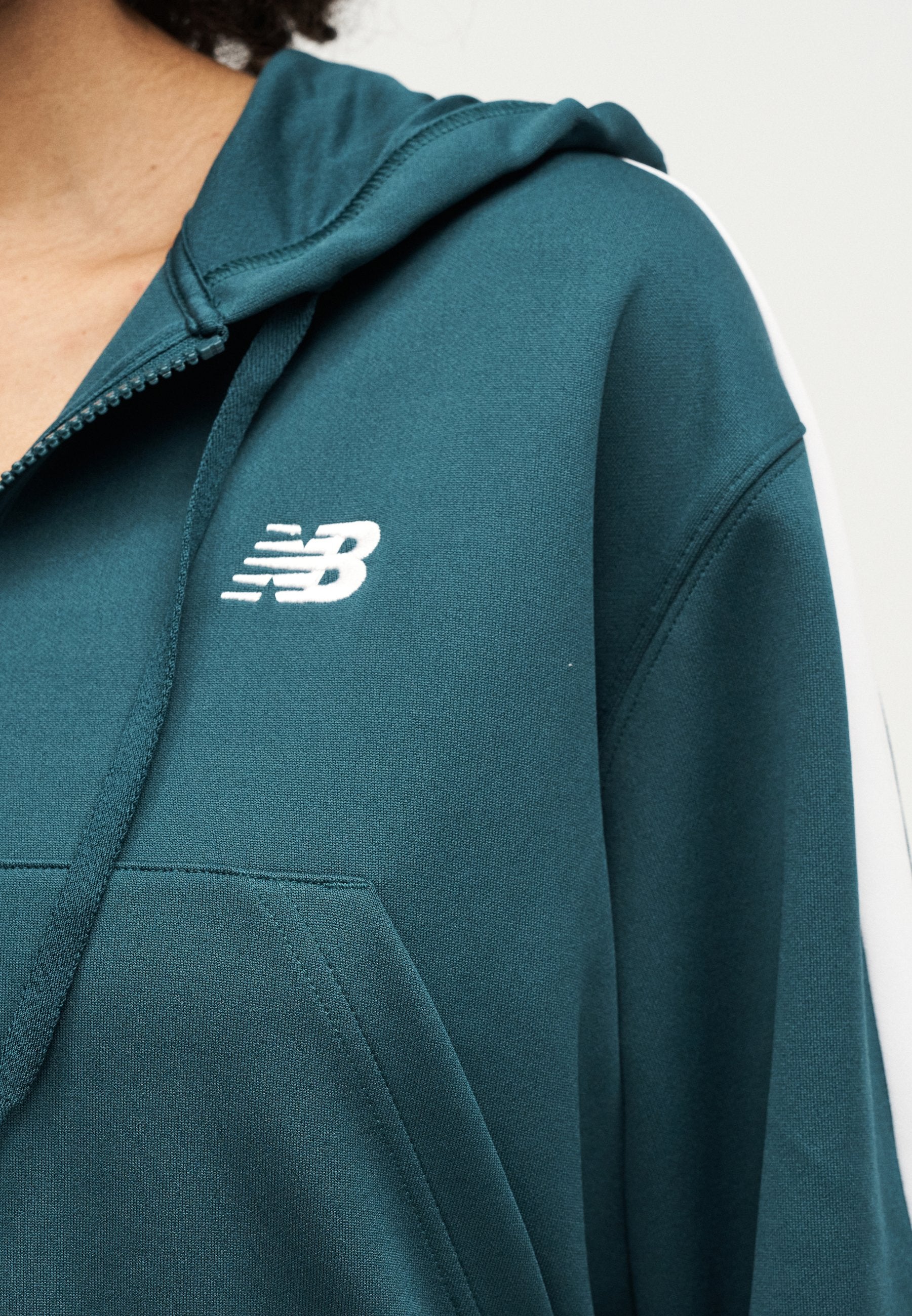 FULL ZIP - Zip-up sweatshirt - medusa green