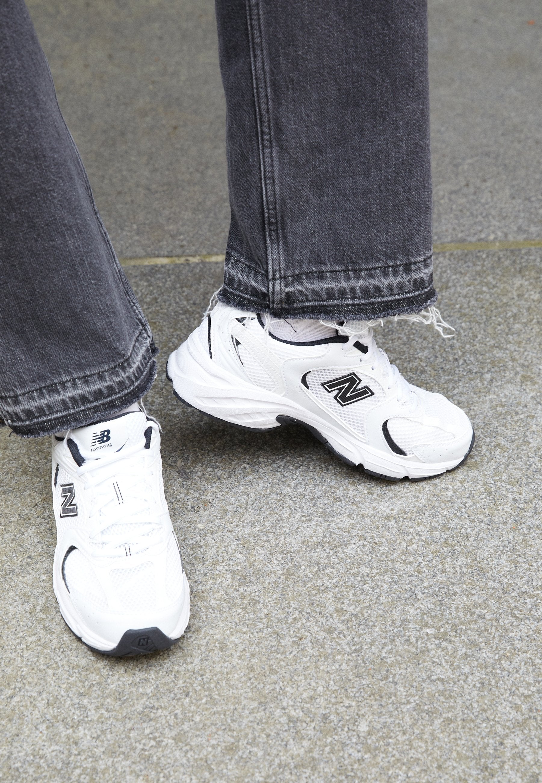 MR530 UNISEX - Trainers - white/black