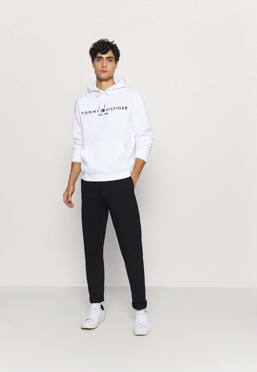 BRAND LOVE UNISEX - Hoodie - white