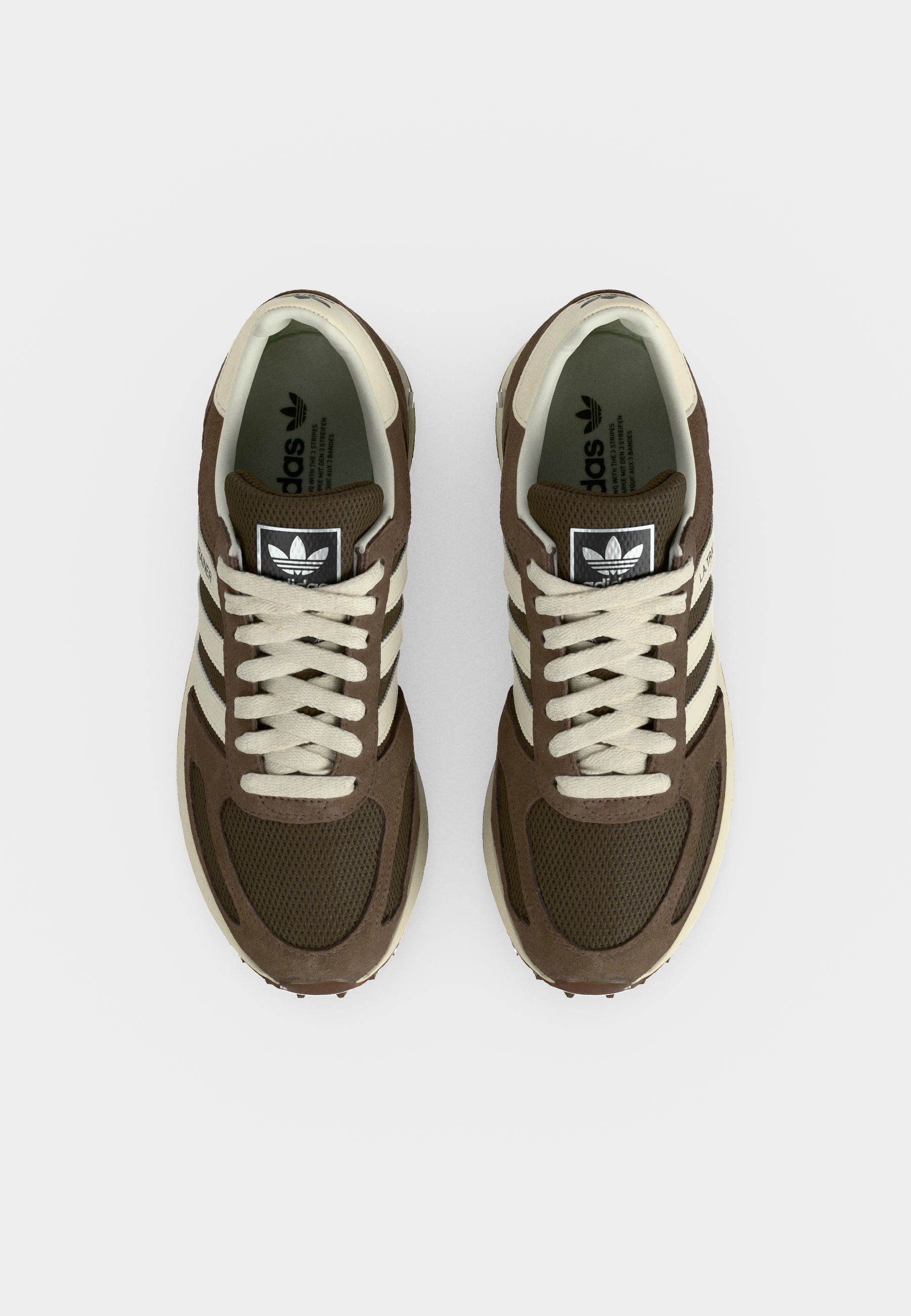 LA TRAINER OG UNISEX - Trainers - earth strata/brown/off white