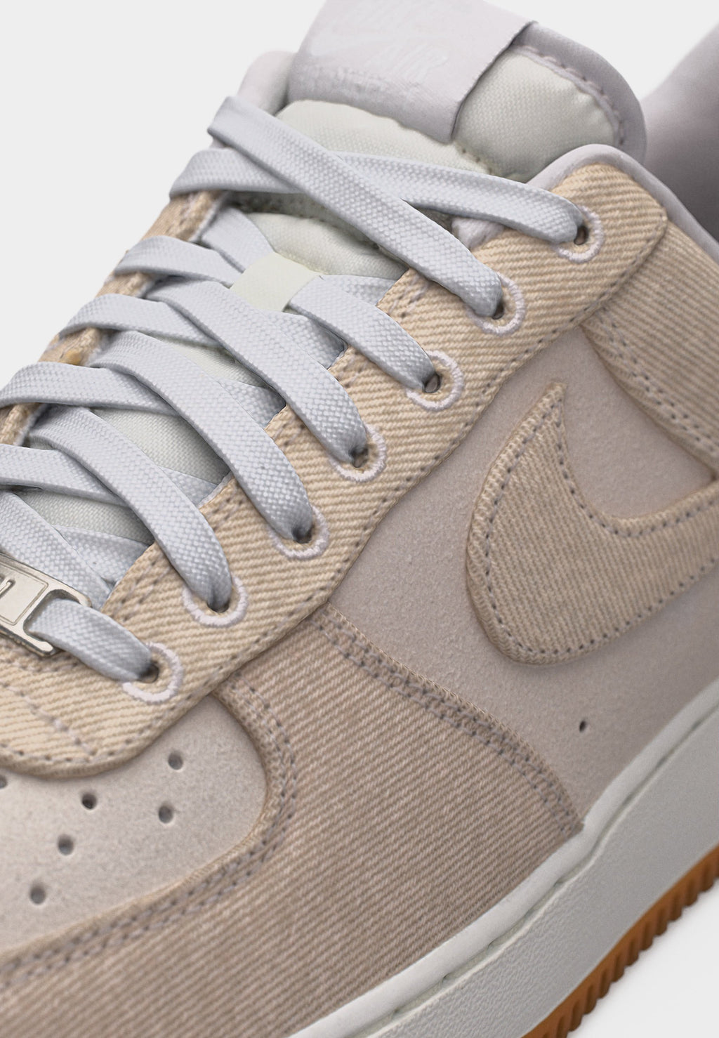AIR FORCE 1 07 LV8 - Trainers - vast grey/summit white/med brown