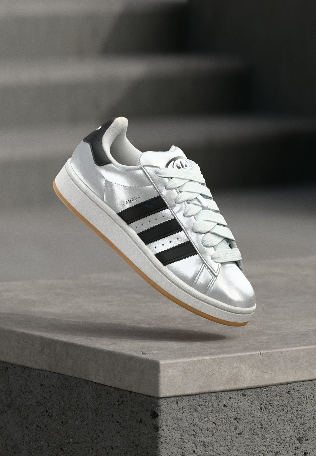 CAMPUS 00S - Skate shoes - core black/footwear white