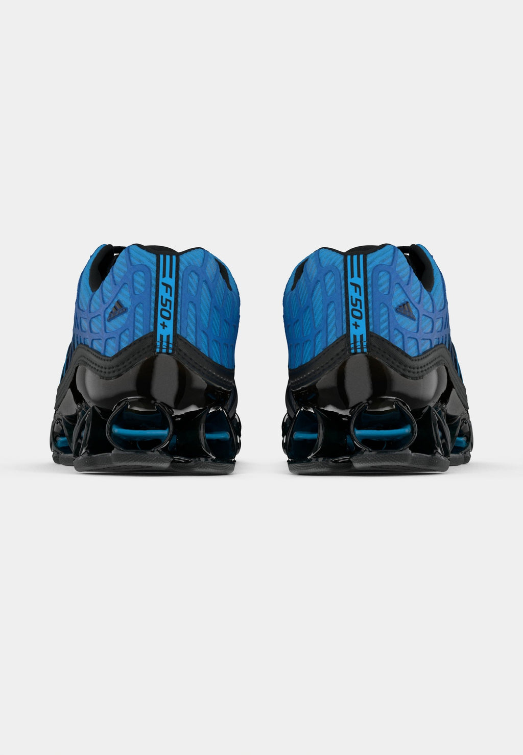 MEGARIDE F50 UNISEX - Trainers - core black/lucid aquamarine