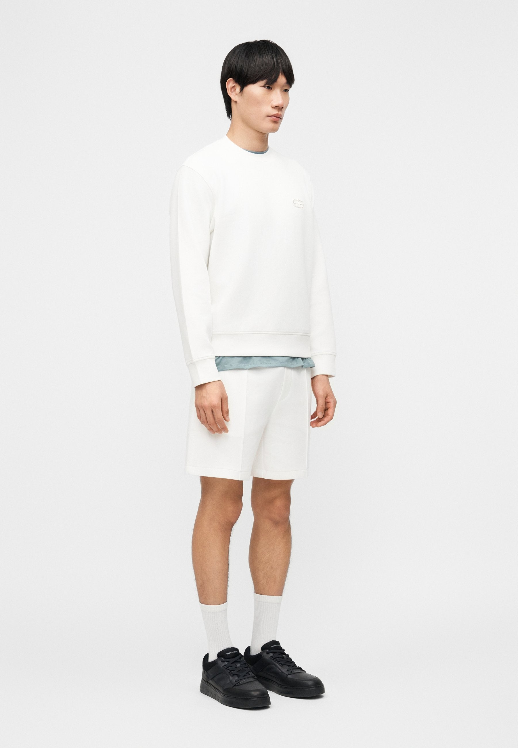 Sweatshirt - snow white