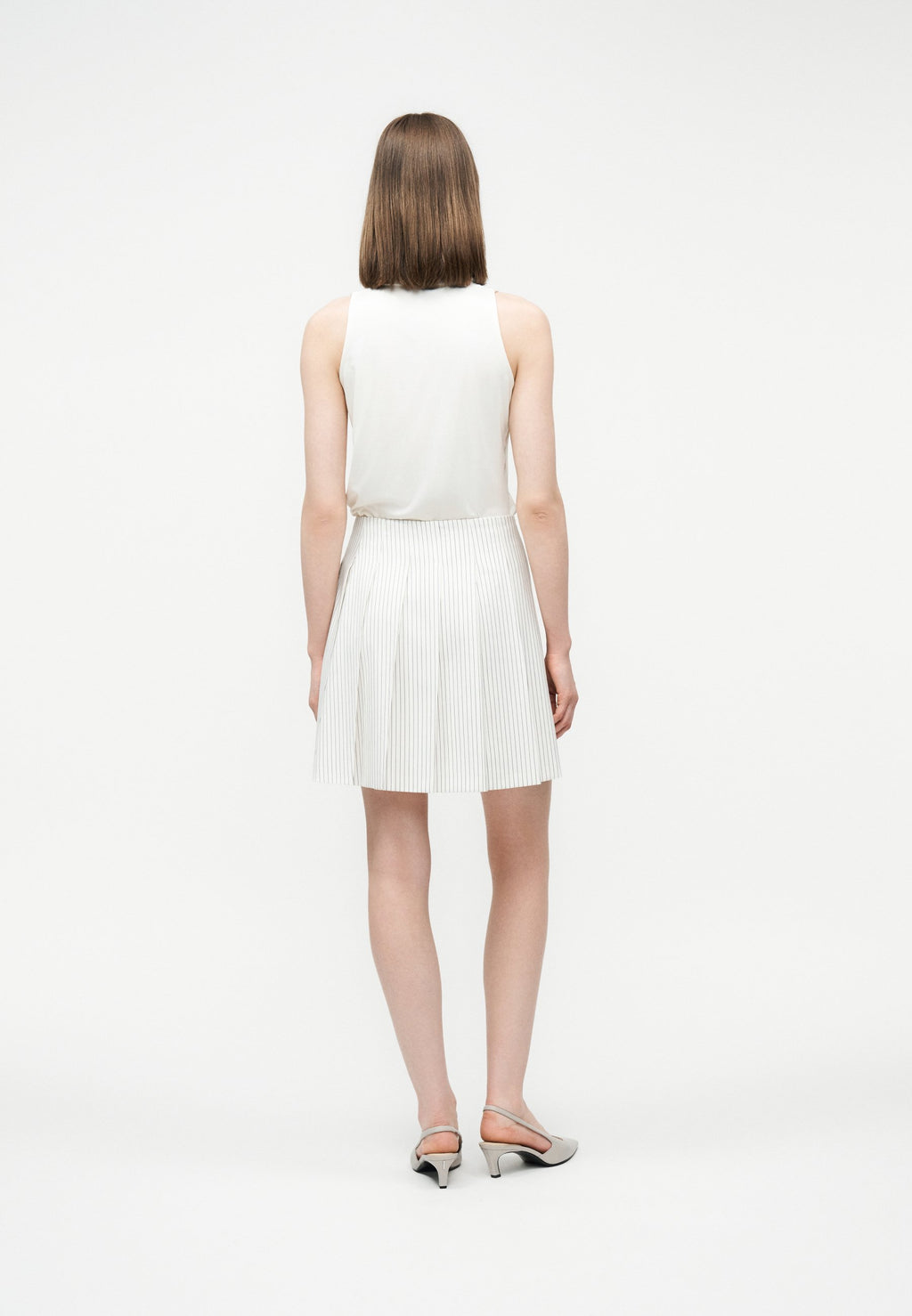 RIBERI - Mini skirt - white