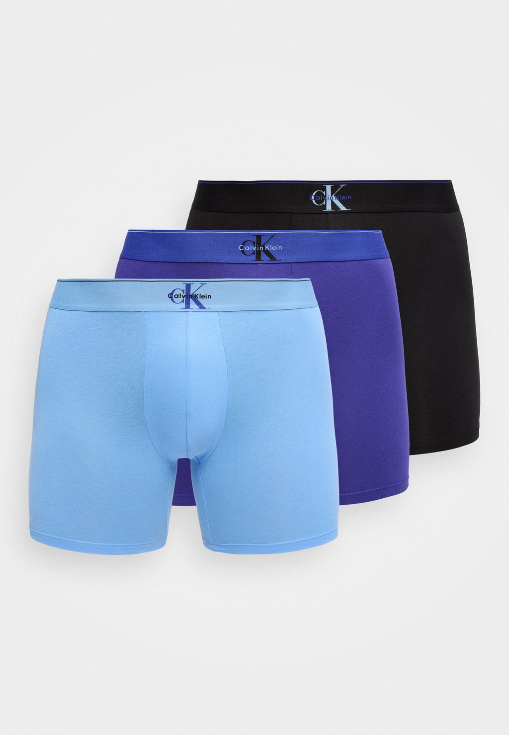 3 PACK - Boxer briefs - black/blue river fog/blue river
