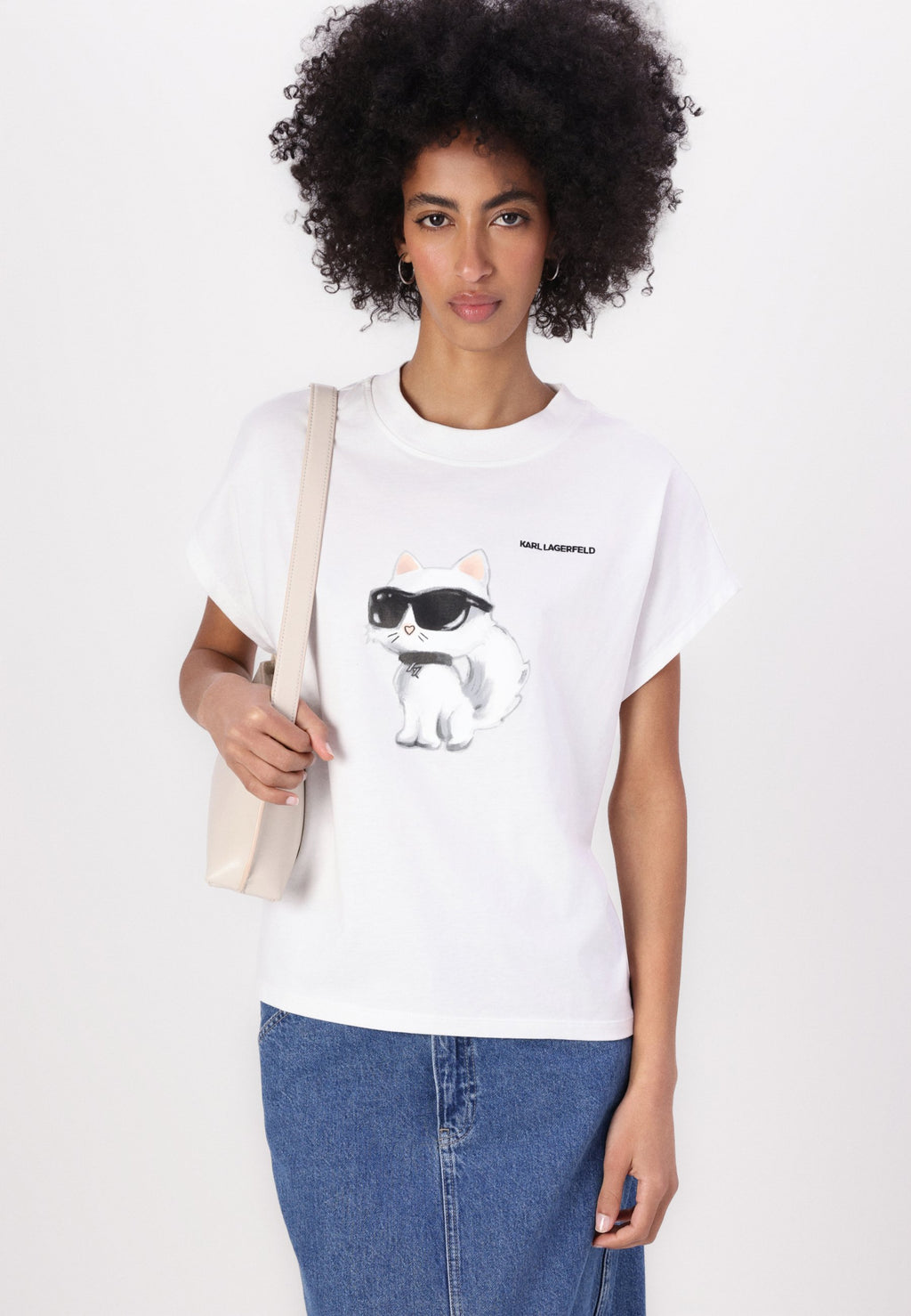 IKON CHOUPETTE OVERSIZED - Print T-shirt - white