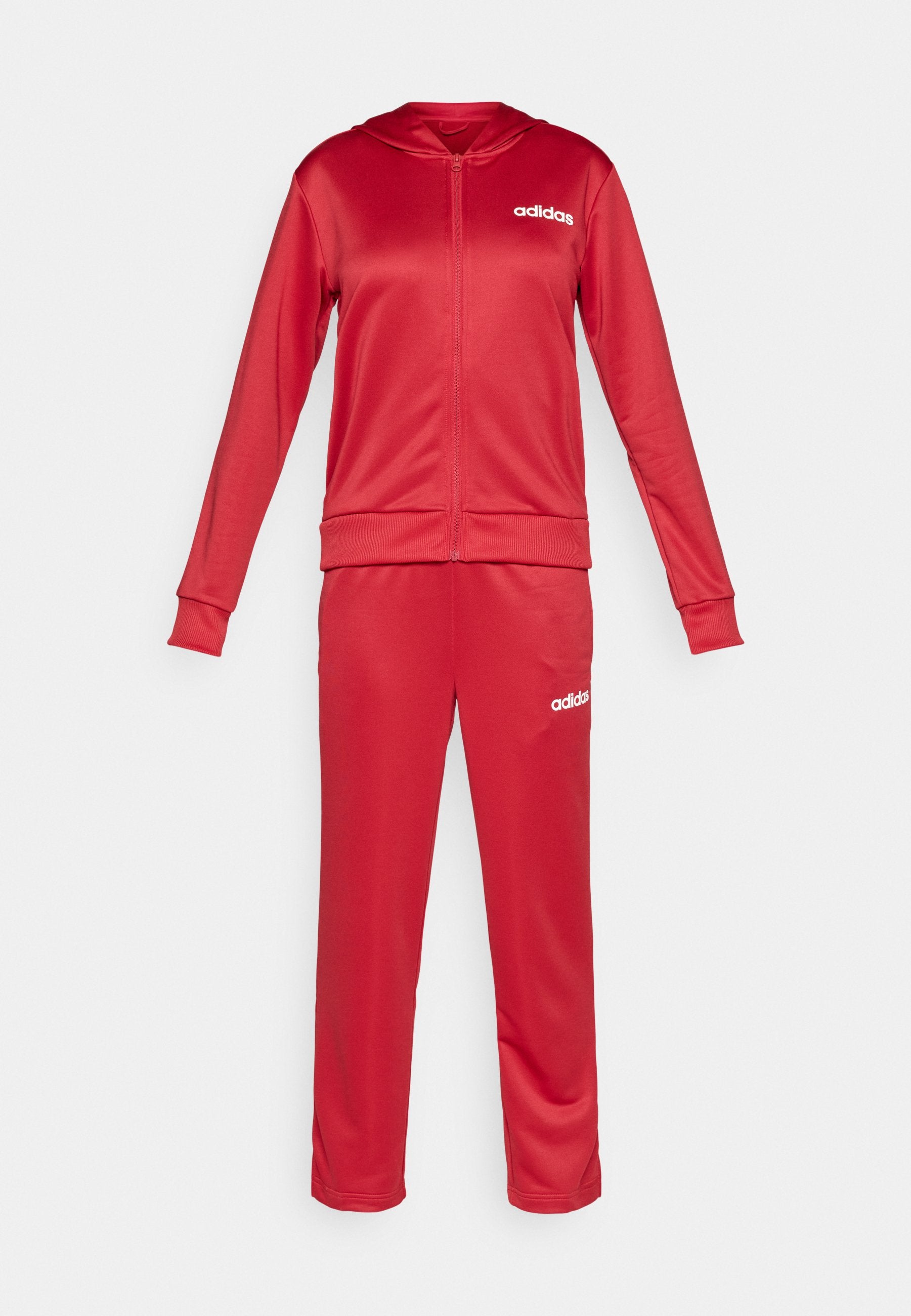 ESSENTIALS LINEAR - Tracksuit - active maroon