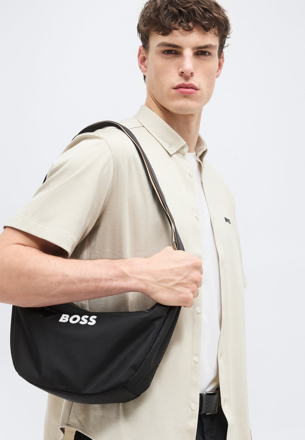 MOTION - Shirt - light beige