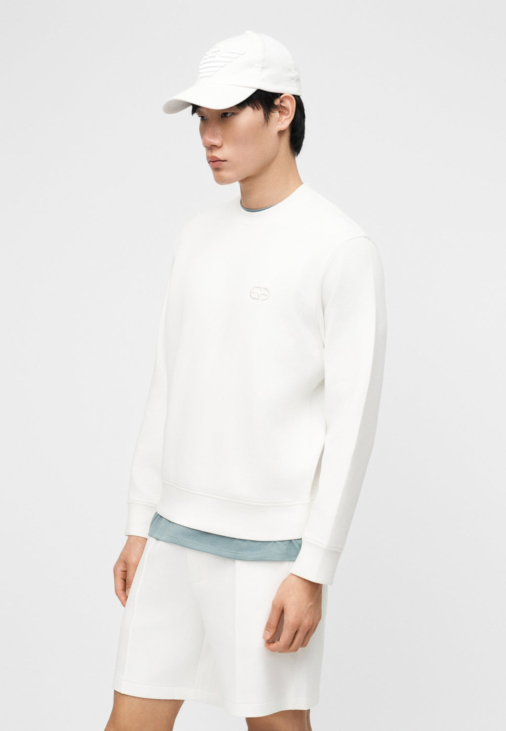 Sweatshirt - snow white
