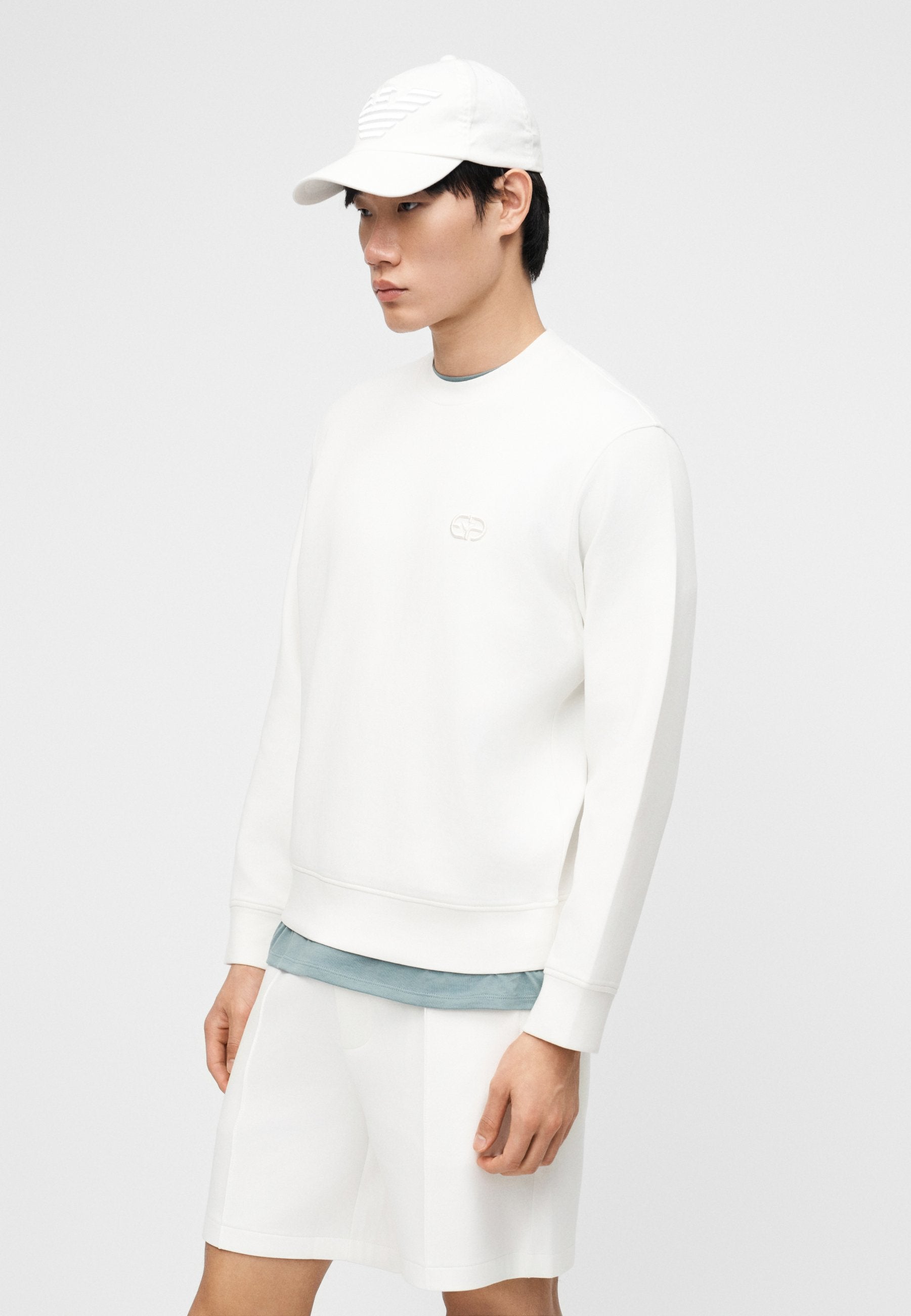 Sweatshirt - snow white