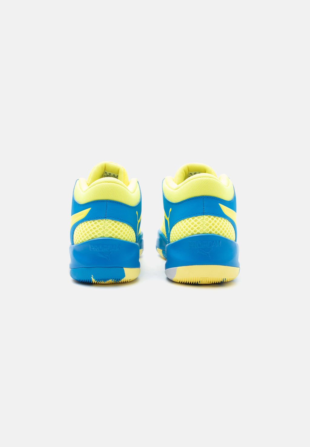 COURT PRO 2 UNISEX - Basketball shoes - electro royal/lemon crush/silver-coloured mist
