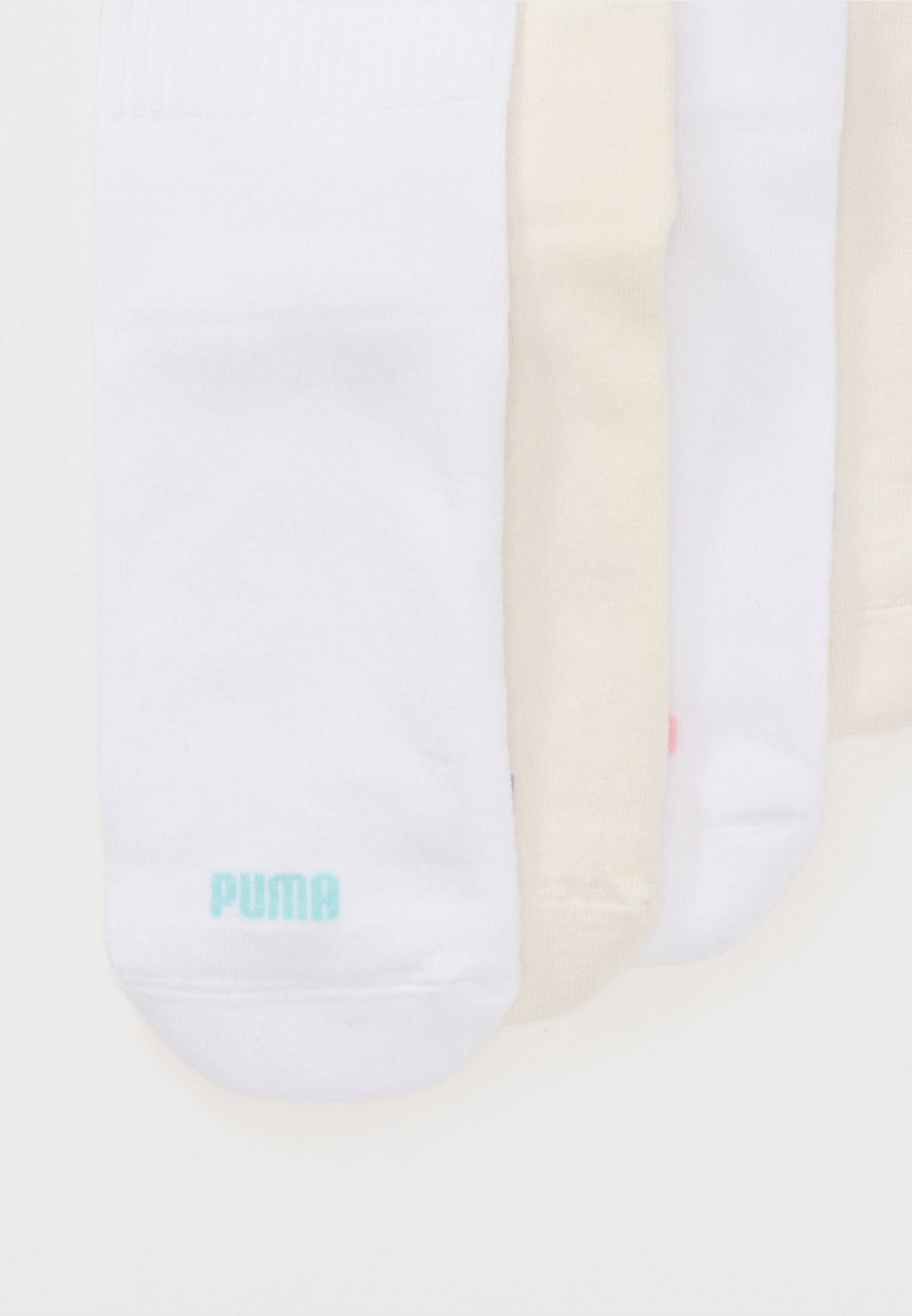 HEART LOGO SHORT CREW 4 PACK  - Socks - pink/purple/turquoise