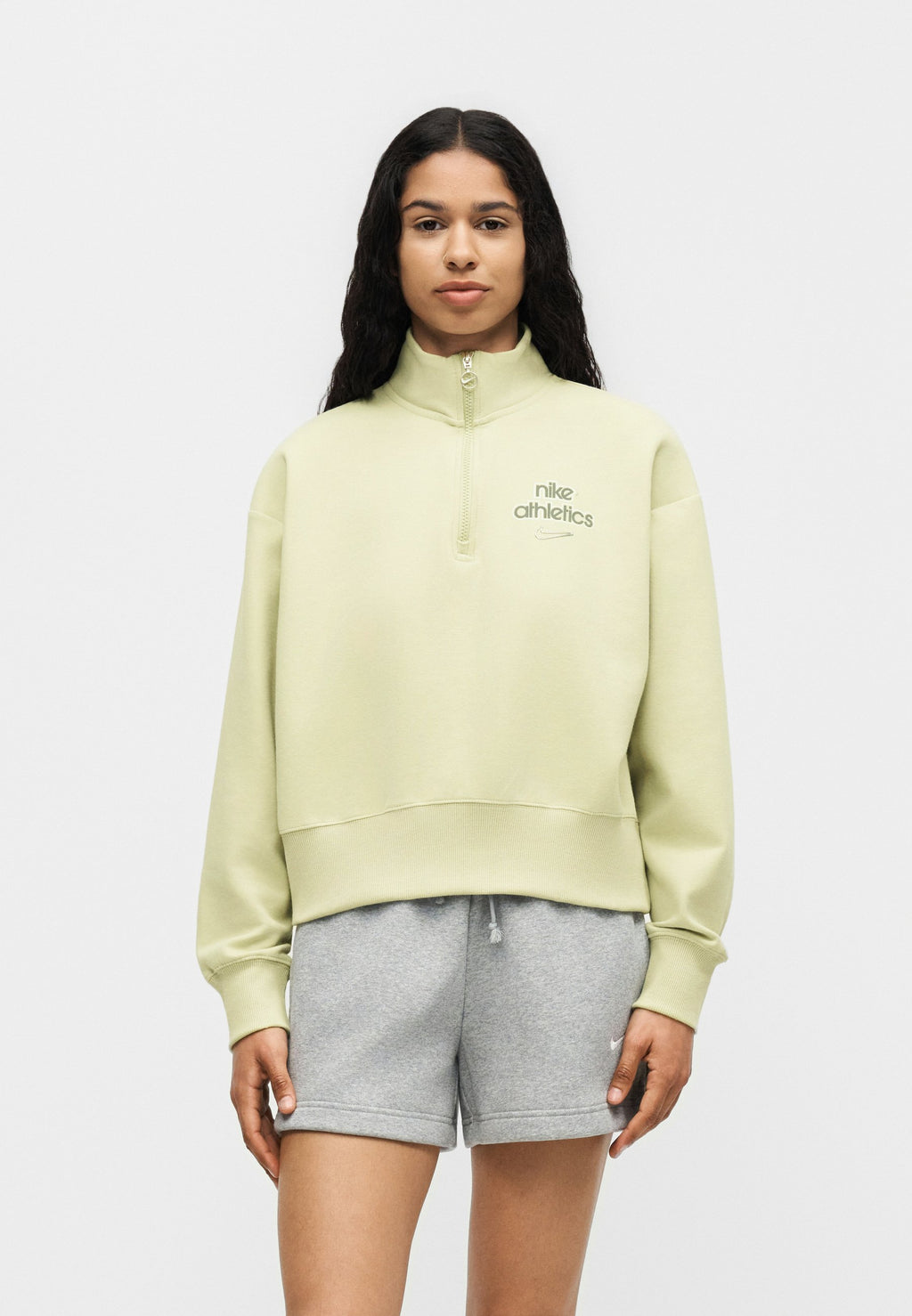 Sweatshirt - olive aura