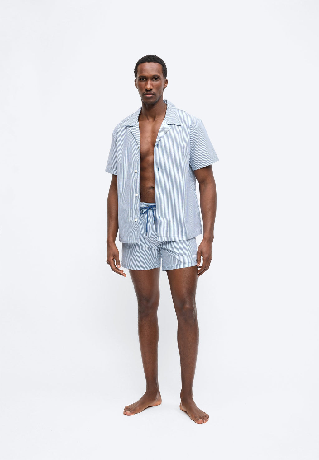 VELVETFISH SHIRT - Swimwear shirt - open blue