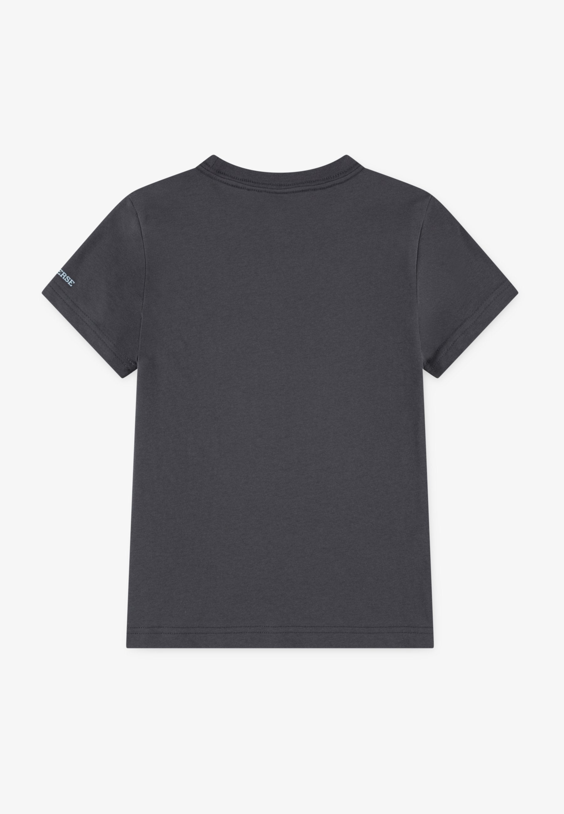 BLOCKS LOGO TEE - Print T-shirt - dark matter