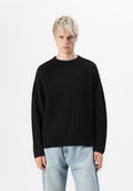 Knitted Knitted - Jumper - black