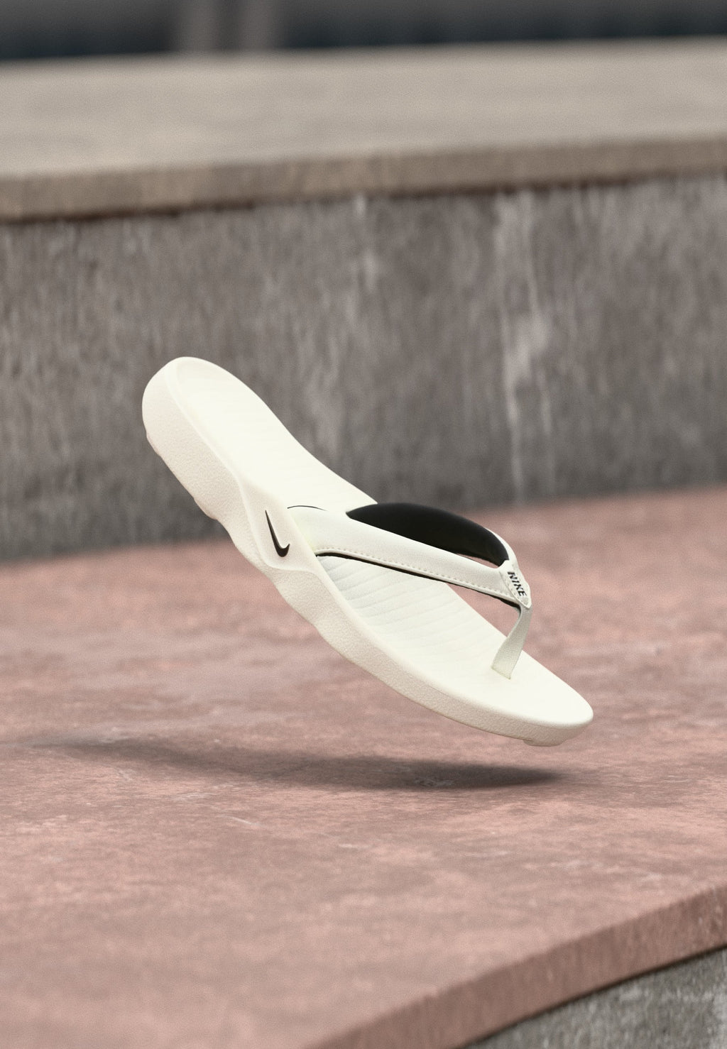 MARINA - Pool shoes - sail/black