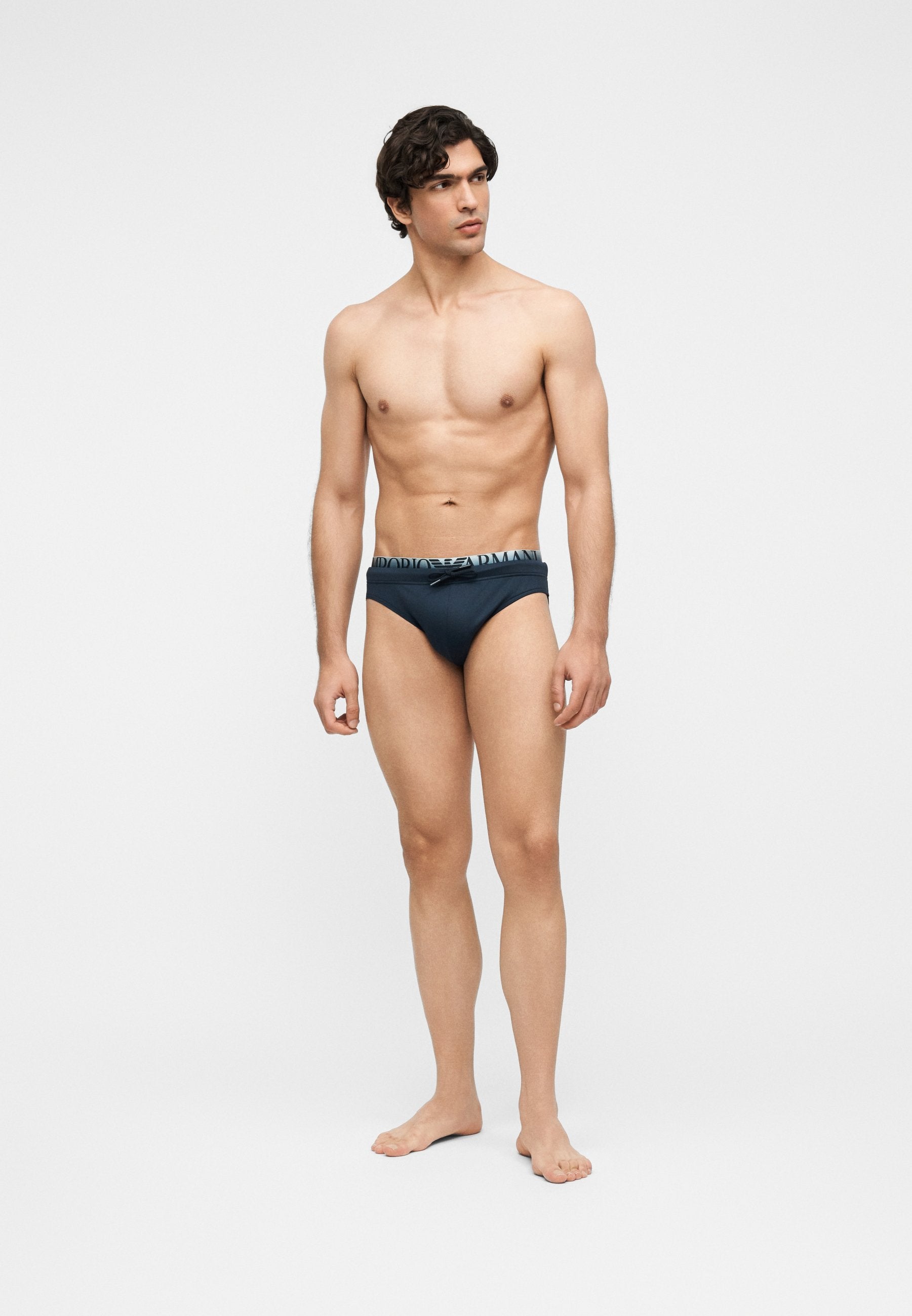 LOGOBAND BRIEF - Swimming briefs - blue