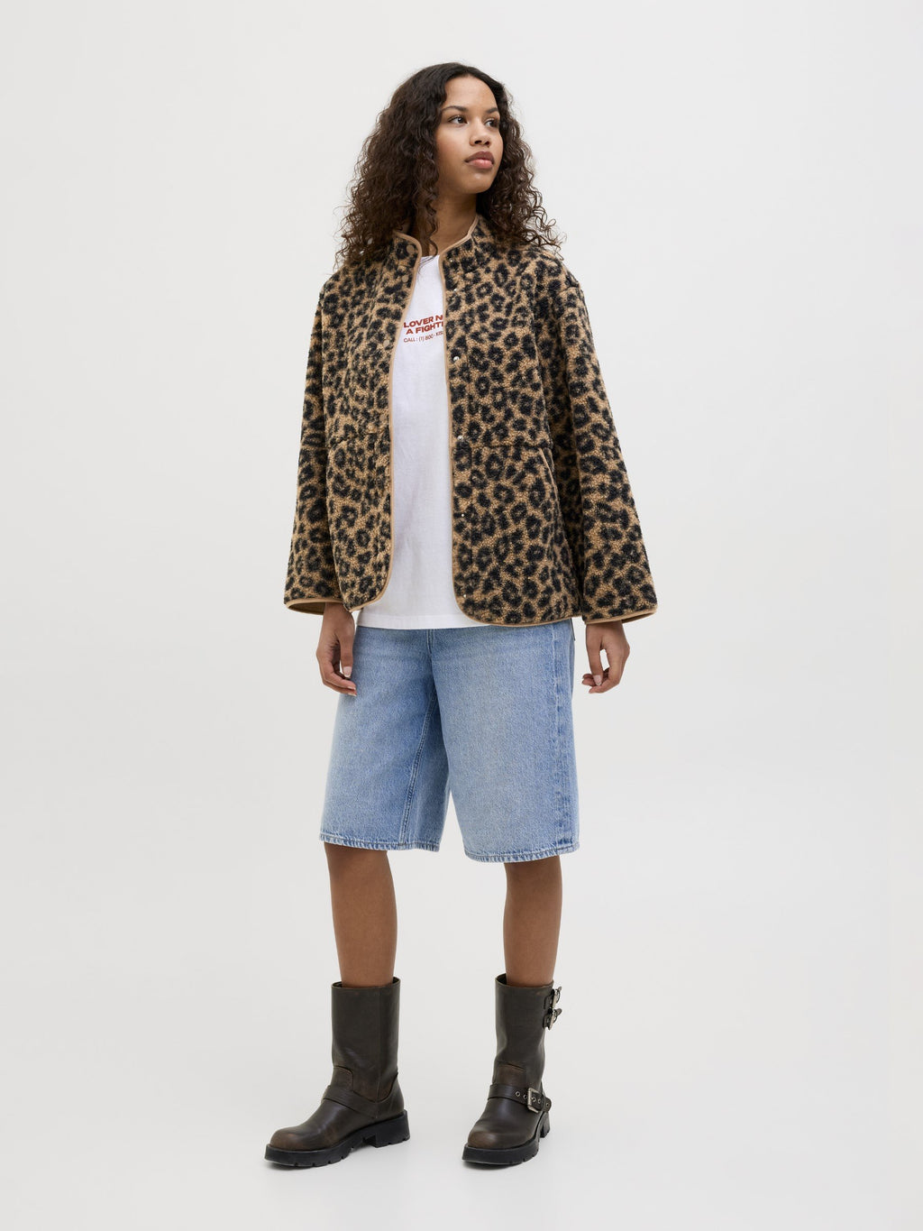 Fleece jacket - multi coloured