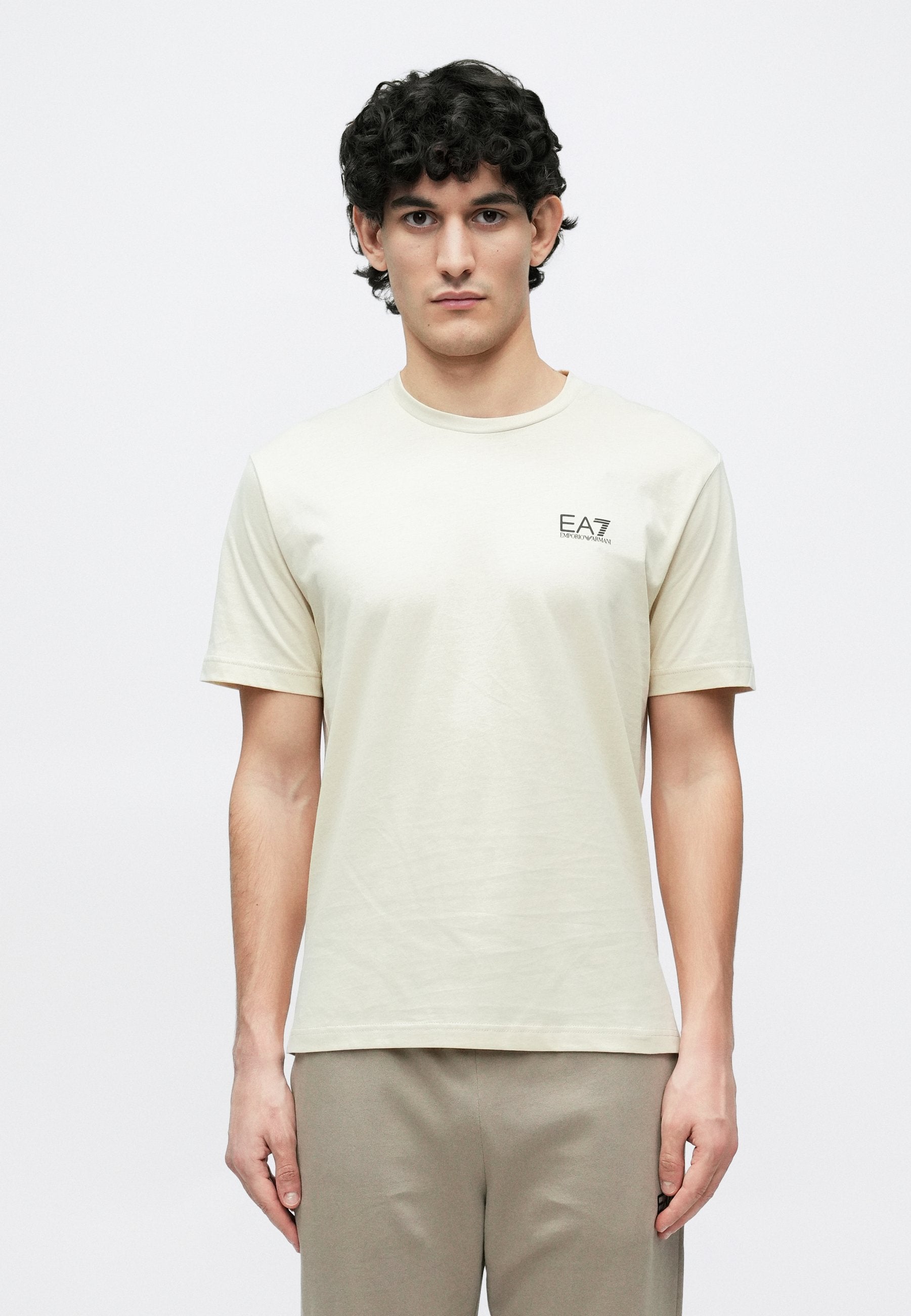 TRAIN LOGO SERIES TEE EXTENDED LOGO  UNISEX - Print T-shirt - fog