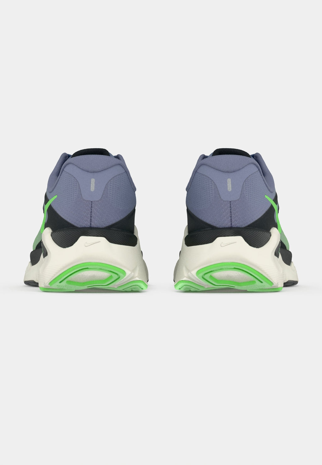 STRUCTURE PLUS - Road running shoes - iron purple/voltage green/off noir/sail