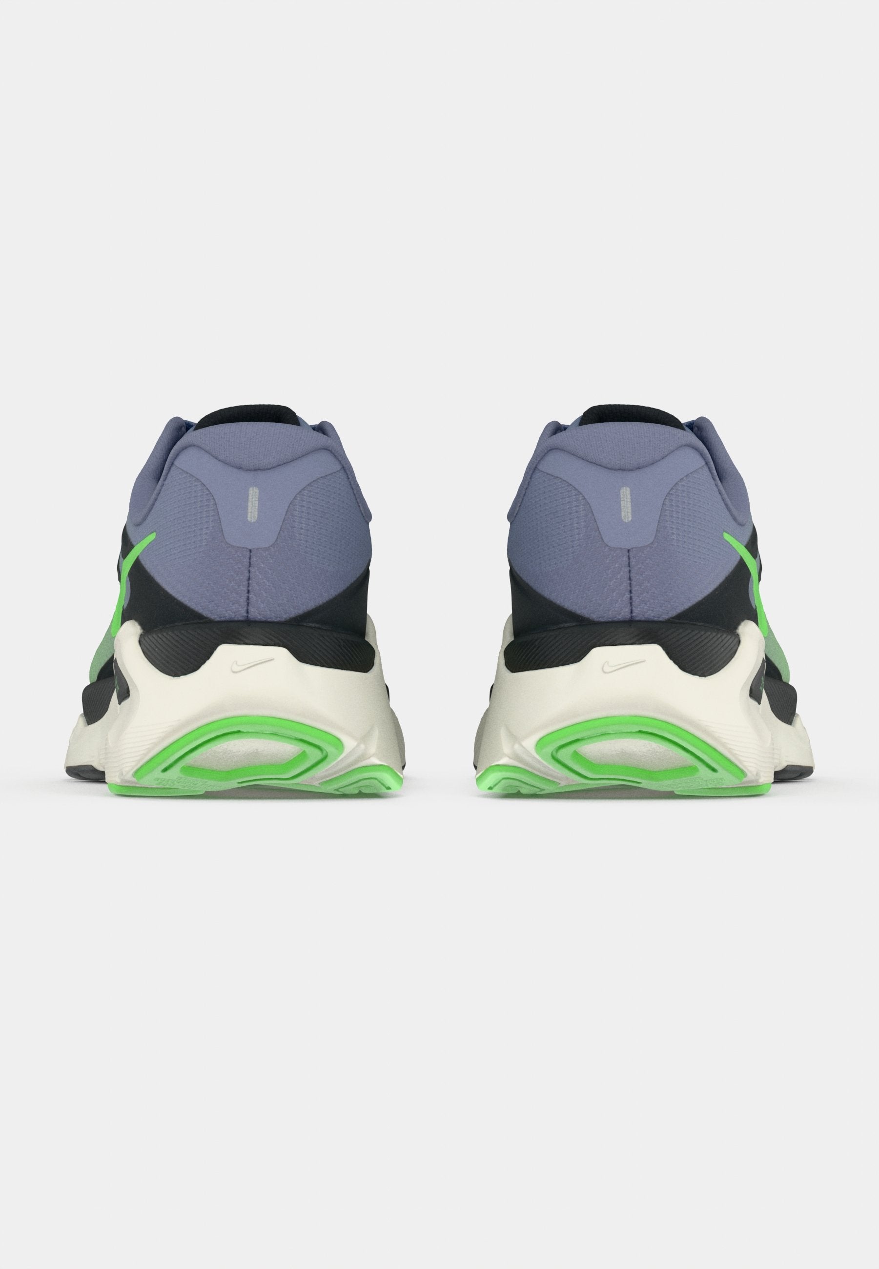 STRUCTURE PLUS - Road running shoes - iron purple/voltage green/off noir/sail
