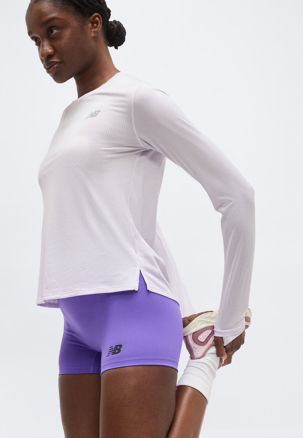 FAST DAYS HOT SHORT - Short running tights - electric purple