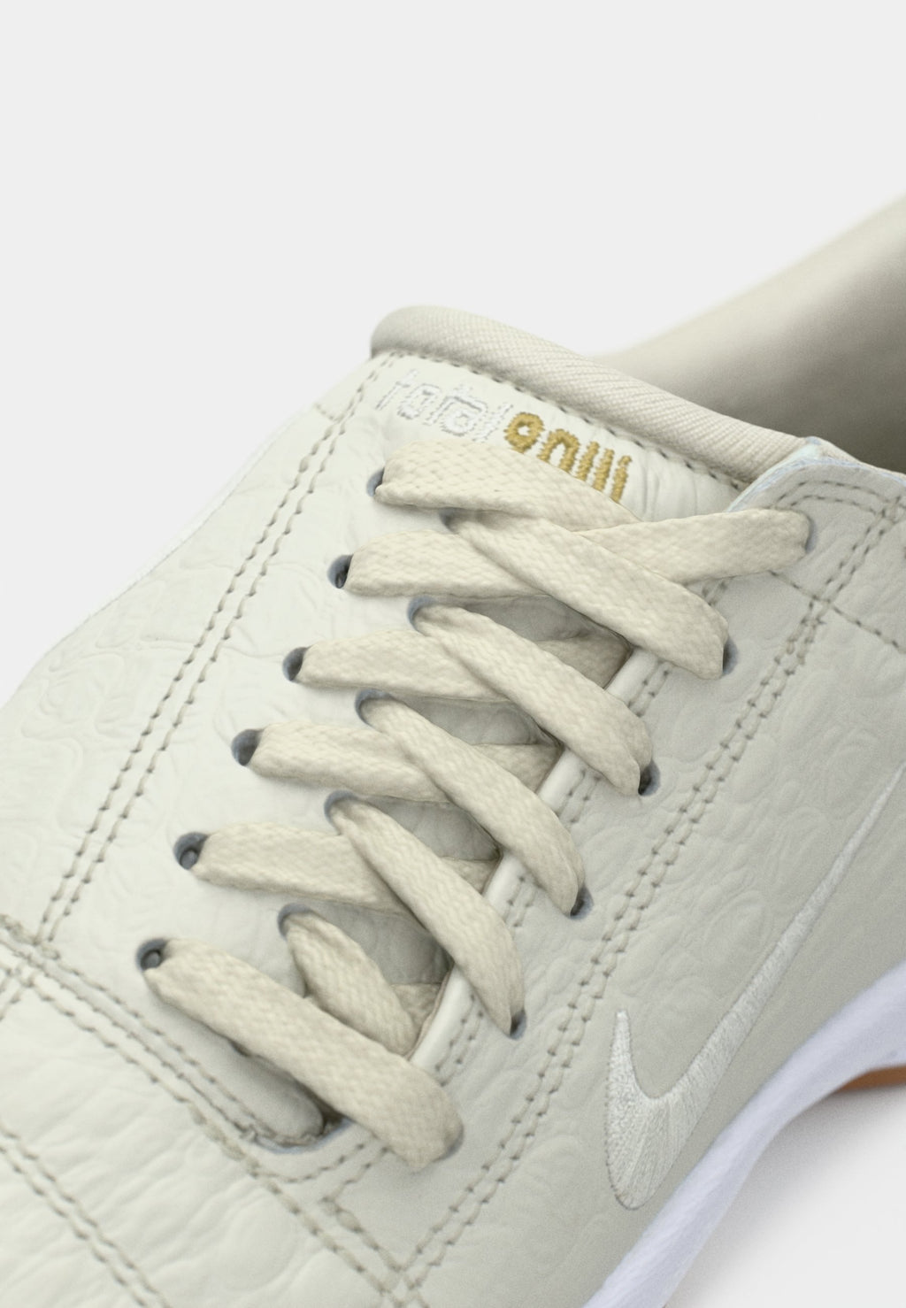 T90 SE CROC - Baskets - light bone/sail/white/med brown/metallic gold