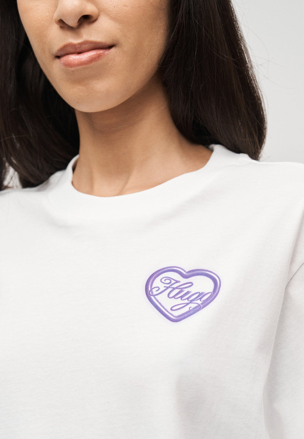 VINTAGE TEE - Print T-shirt - white