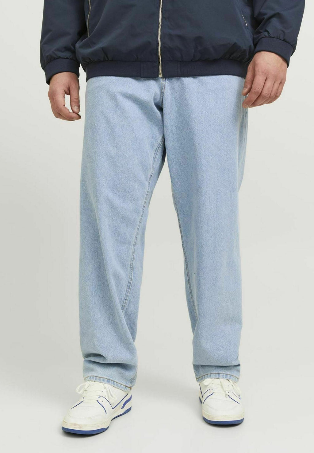 Relaxed Fit Plus Size JJICHRIS JJORIGINAL SQ 738 NOOS PLS - Relaxed fit jeans - blue denim