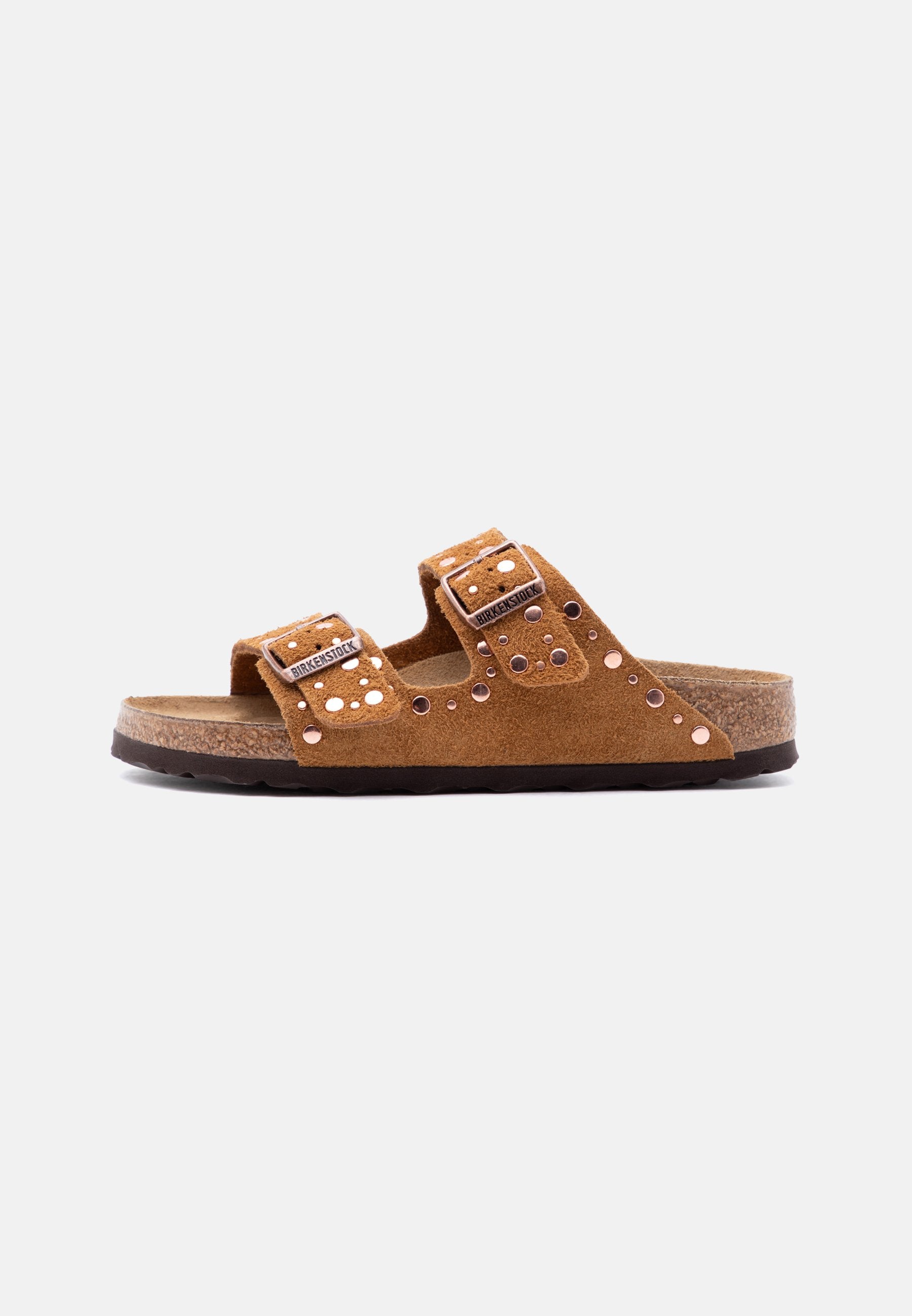 ARIZONA RIVET LEVE MINKS NARROW - Sandals - brown