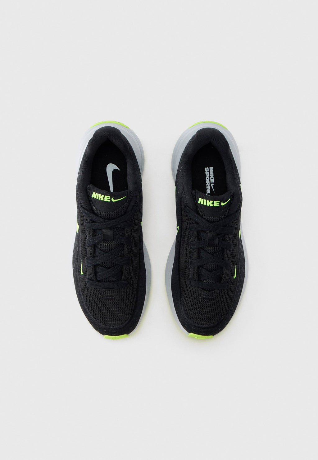 UPLIFT UNISEX - Trainers - black/volt glow/pure platinum-coloured/smoke grey