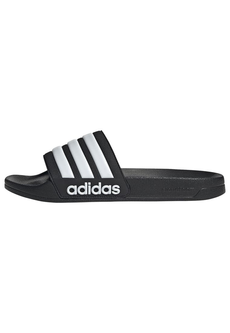 ADILETTE SHOWER - Pool slides - black