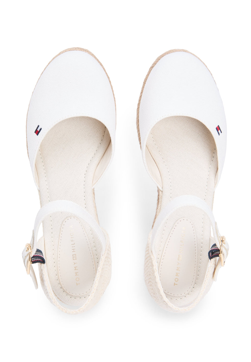 MID WEDGE ESPAD CLOSED TOE - Espadrilles - ecru