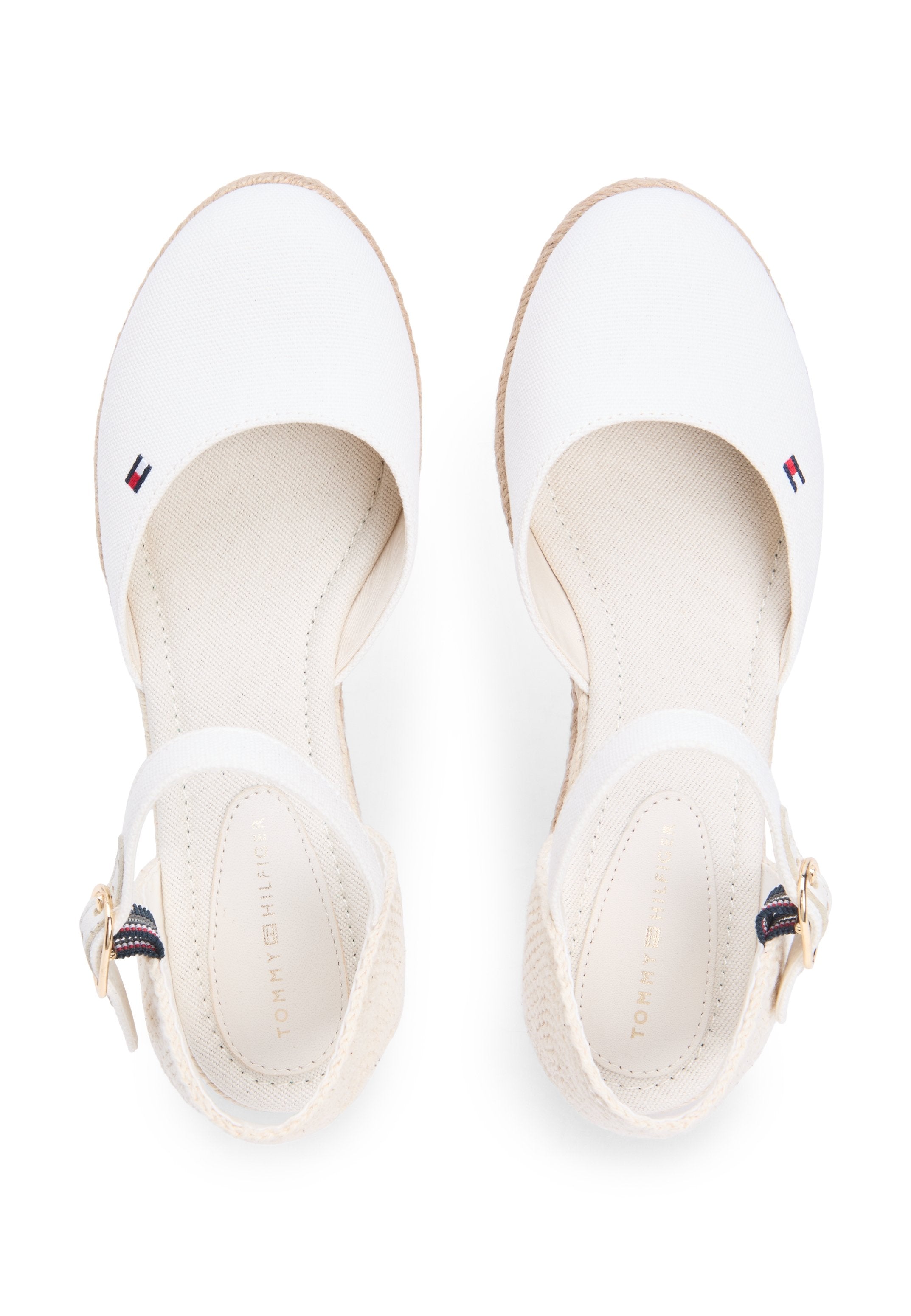 MID WEDGE ESPAD CLOSED TOE - Espadrilles - ecru