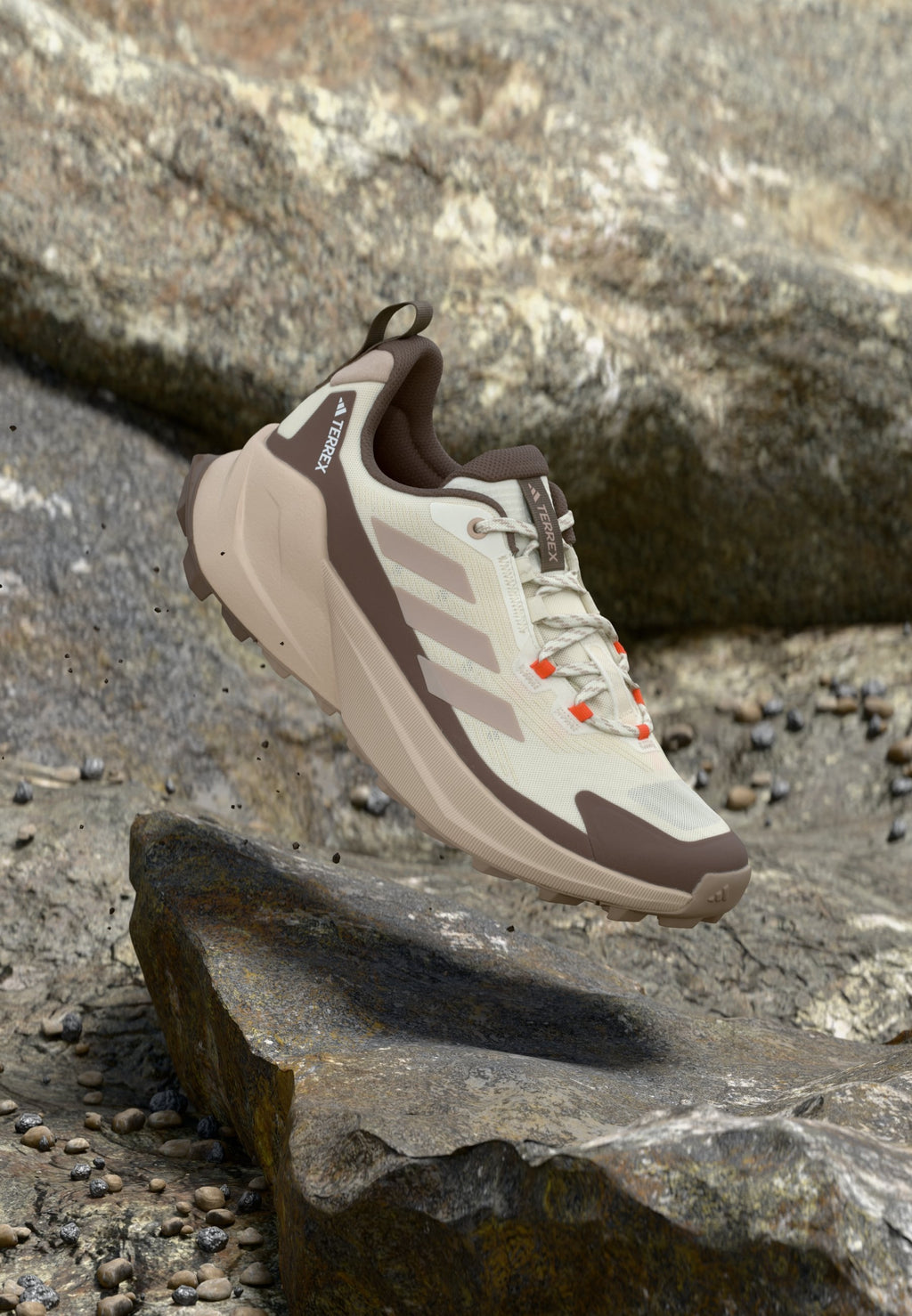 TRAILMAKER 2 - Hiking shoes - off white/taupe/earth strata