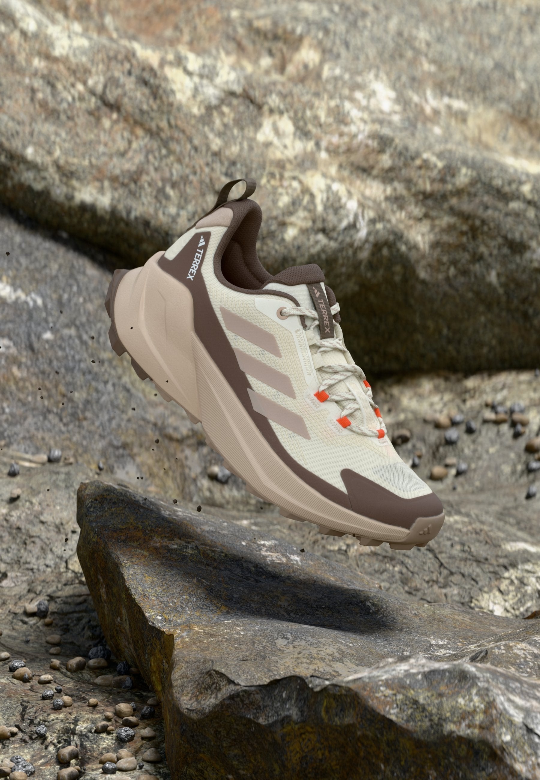TRAILMAKER 2 - Hiking shoes - off white/taupe/earth strata