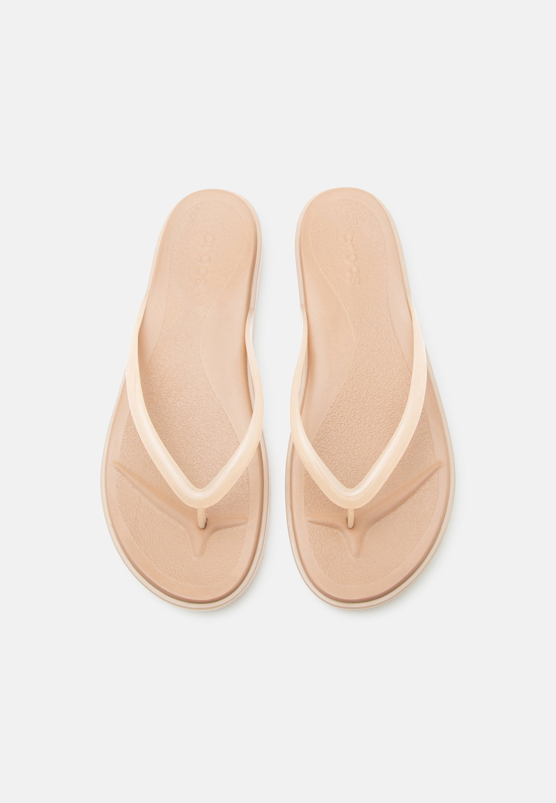 MIAMI ROUND TOE - T-bar sandals - milk chocolate jelly