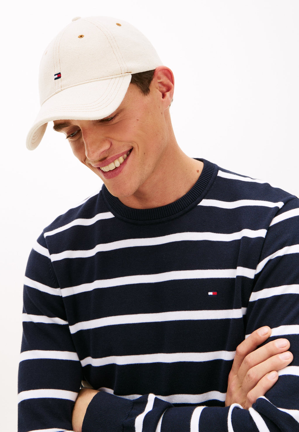CASQUETTE DE BASEBALL AVEC LOGO CORPORATIF EN JEAN BRODÉ - Casquette - délavage naturel